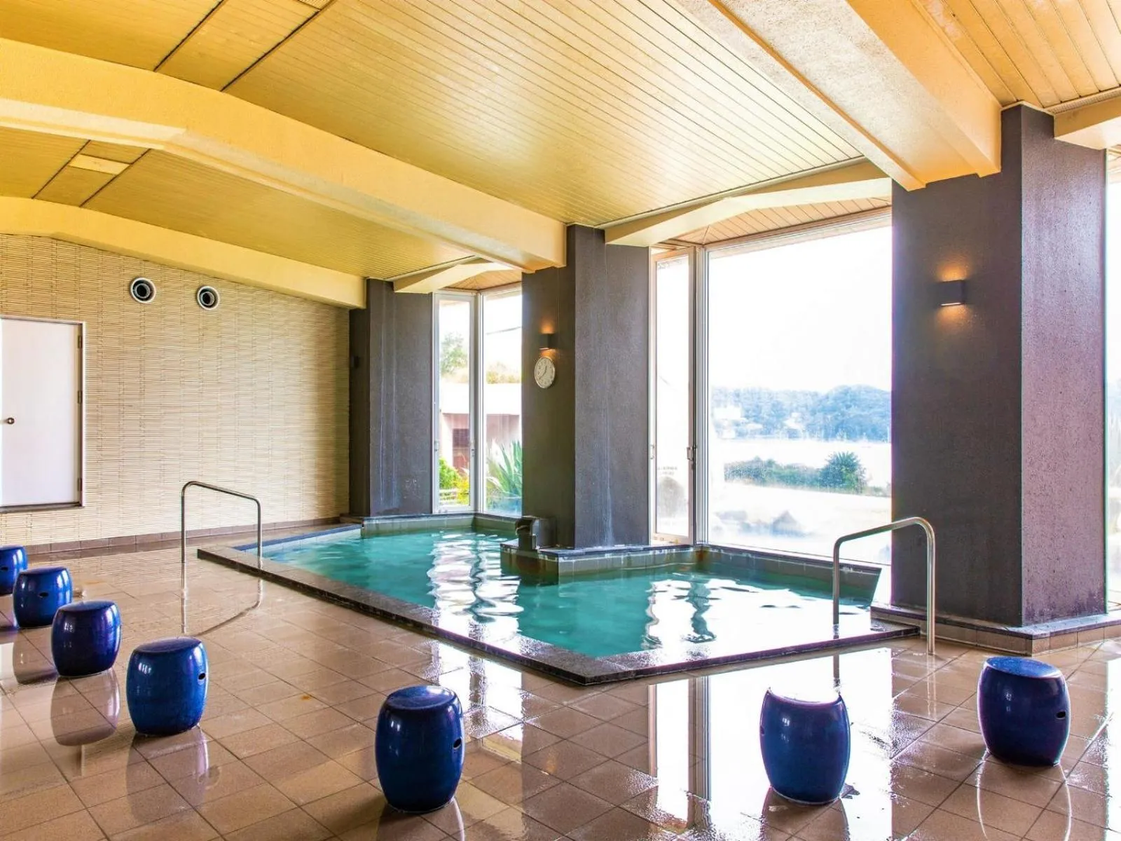 Hot Spring Bath in Kurofune Hotel