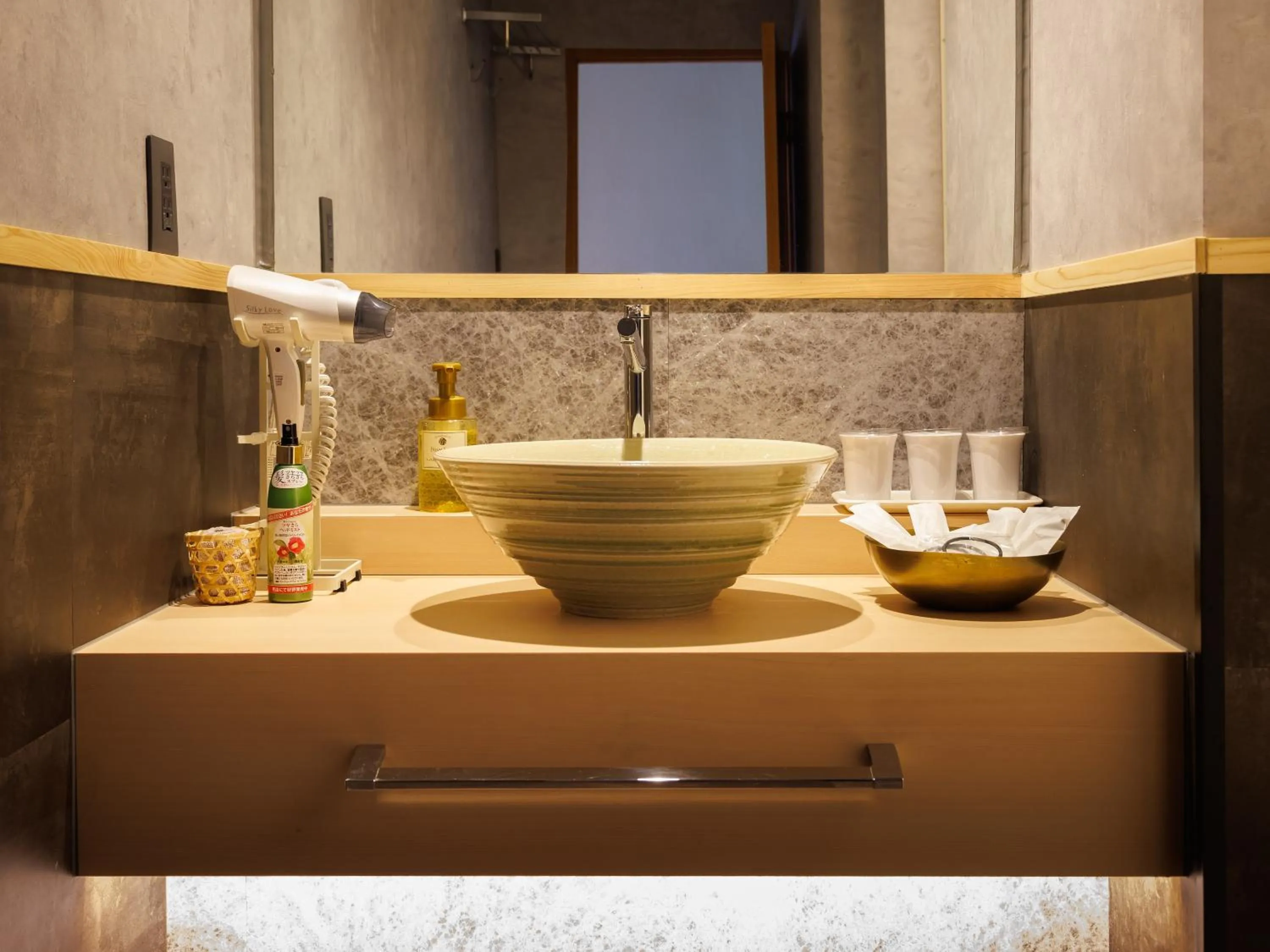 Bathroom in Kurofune Hotel