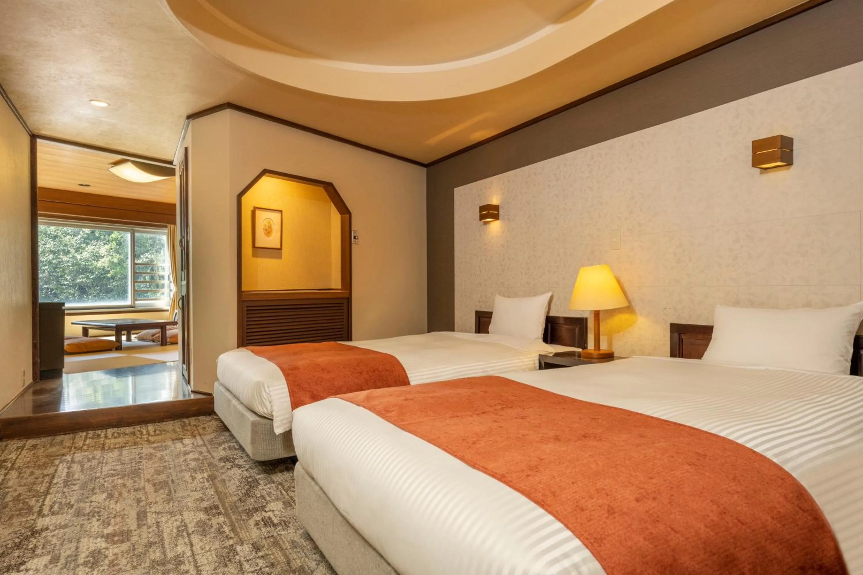 Photo of the whole room, Bed in Hotel New Akao