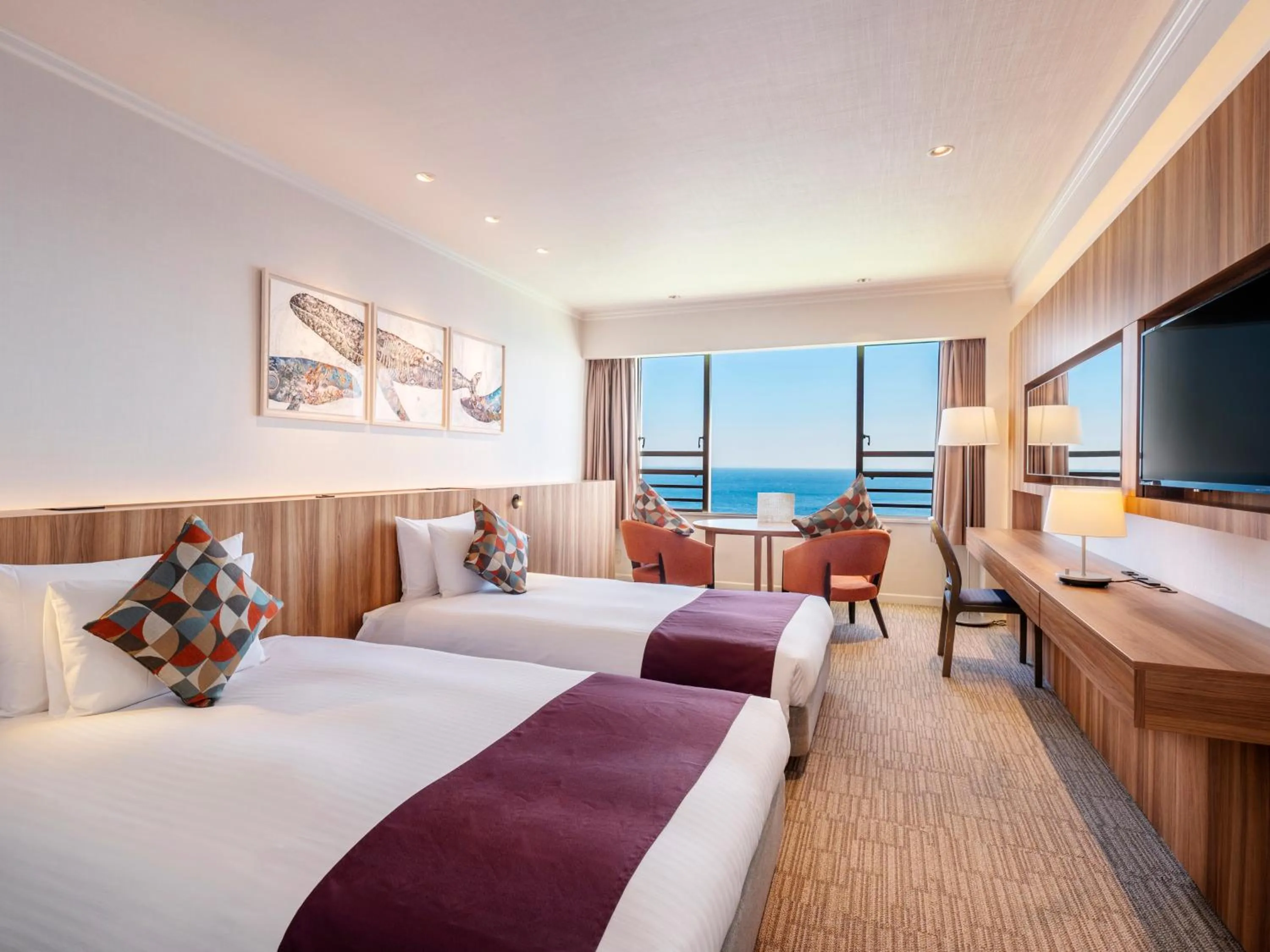 Photo of the whole room, Bed in Hotel New Akao