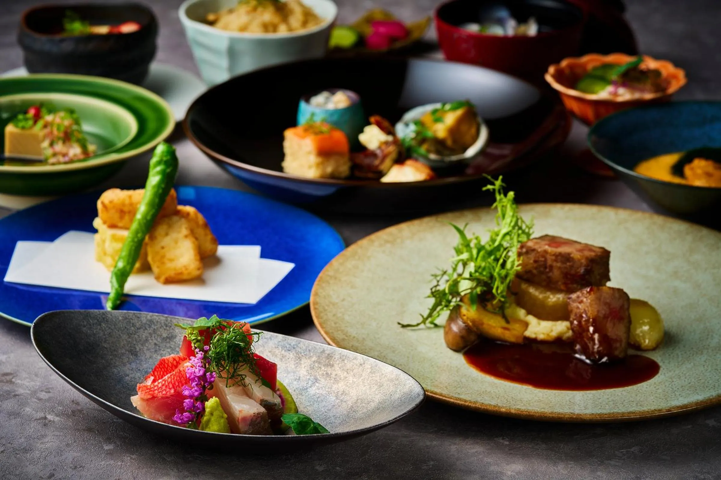 Dinner in Hotel New Akao