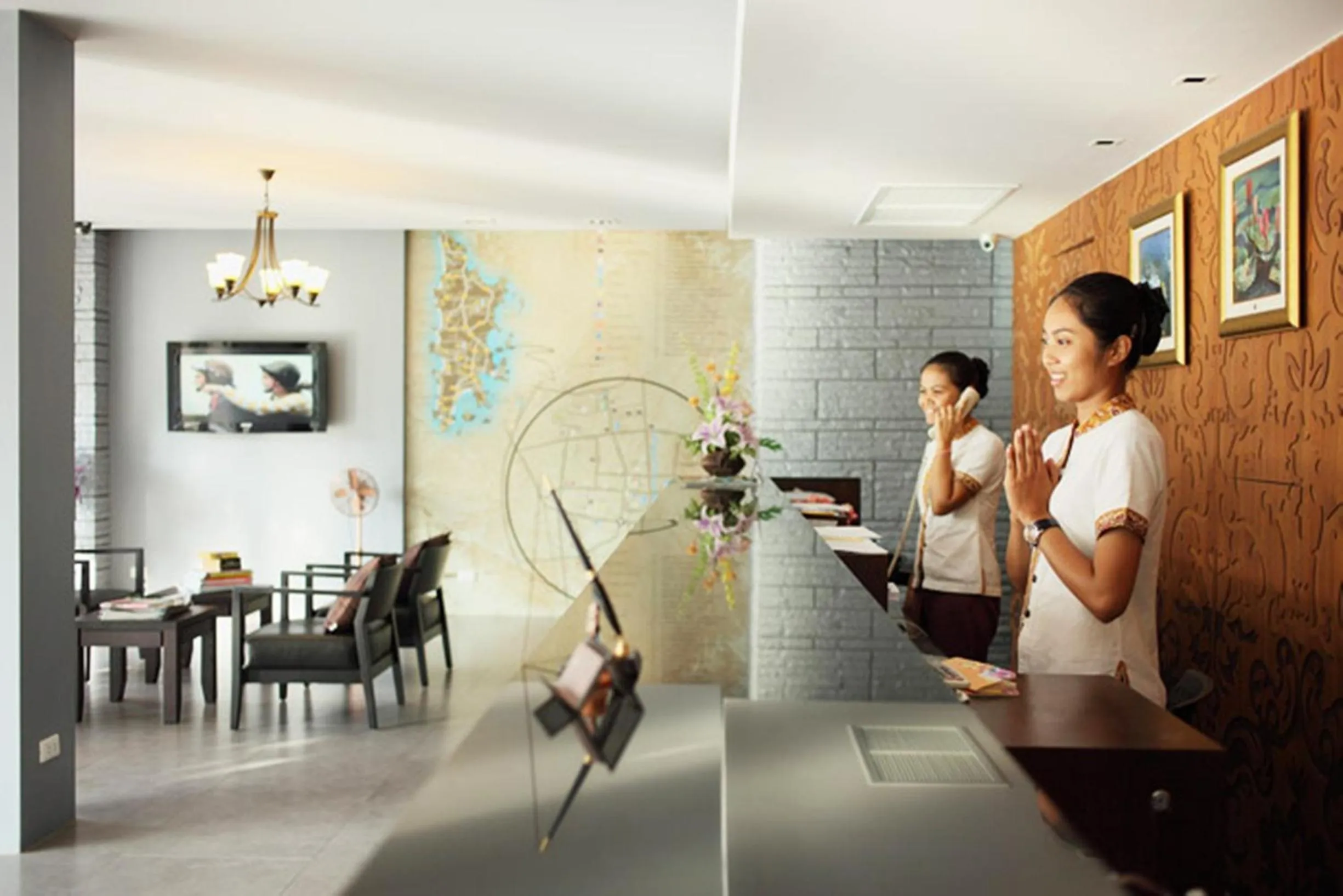 Lobby or reception in Samkong Place