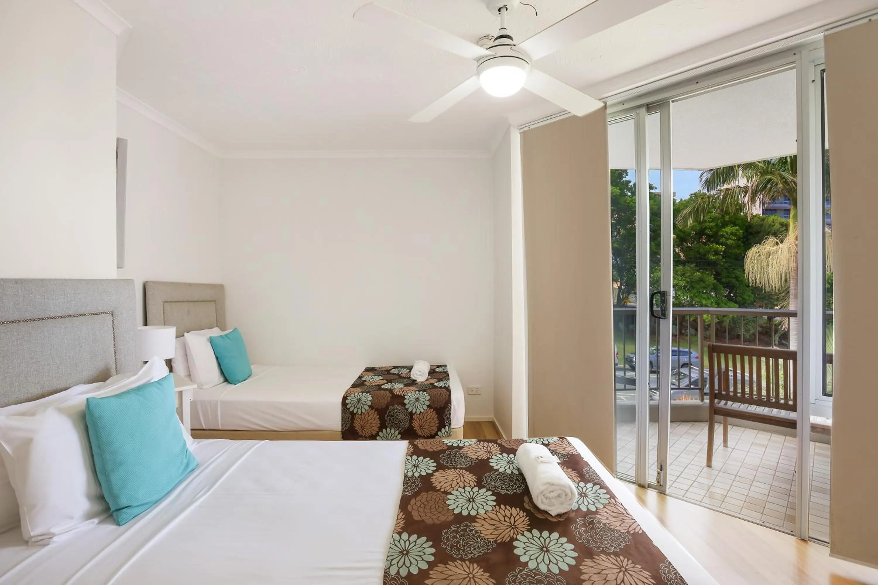 Bed in Rainbow Commodore Coolangatta