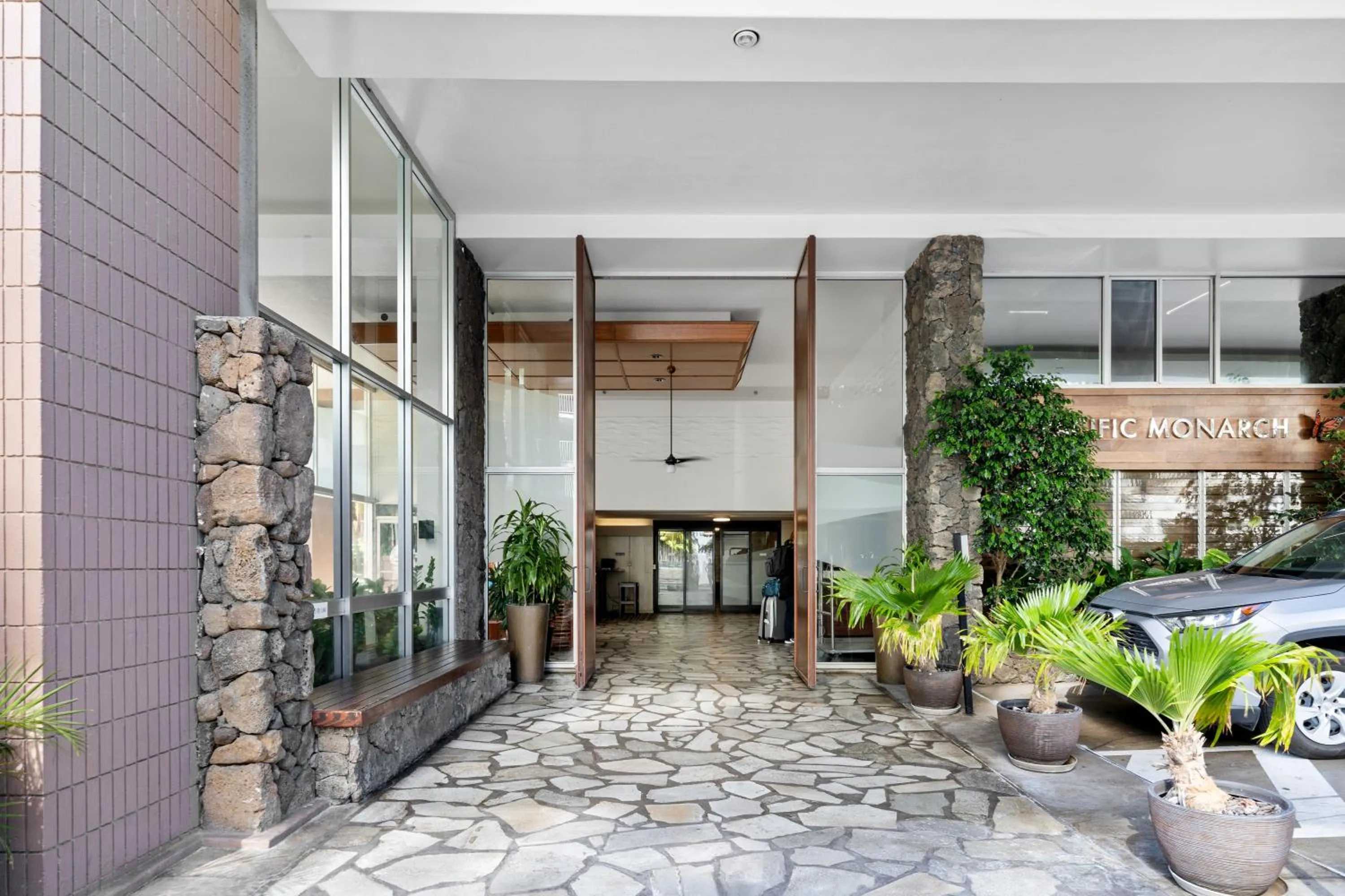 Lobby or reception in Ocean View Studio, Near Waikiki Beach