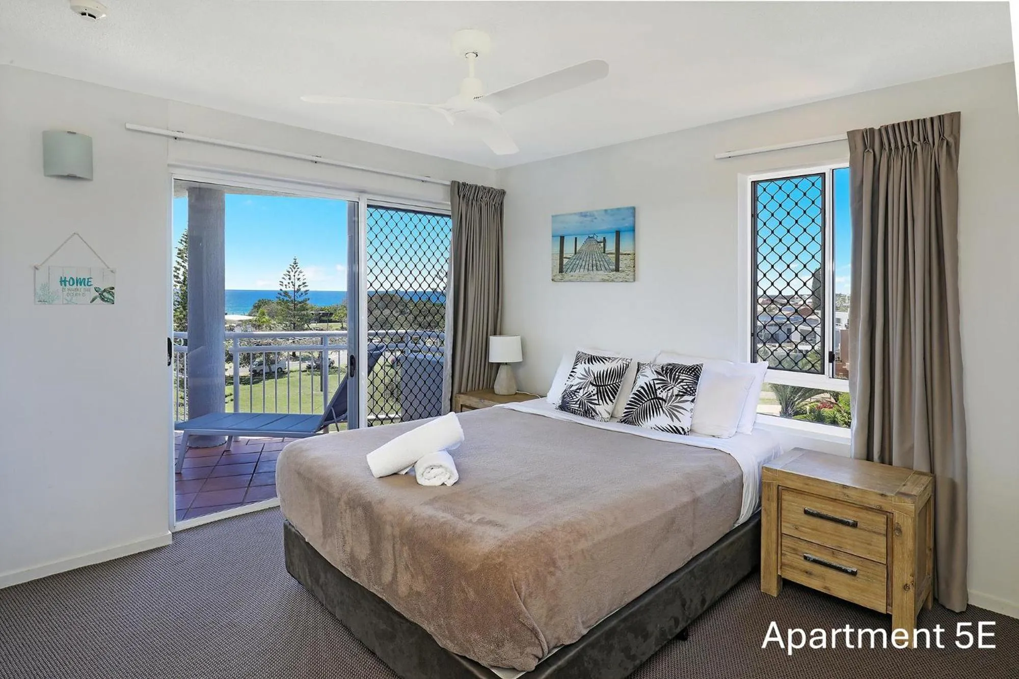 Bed in Beachside Resort Kawana Waters