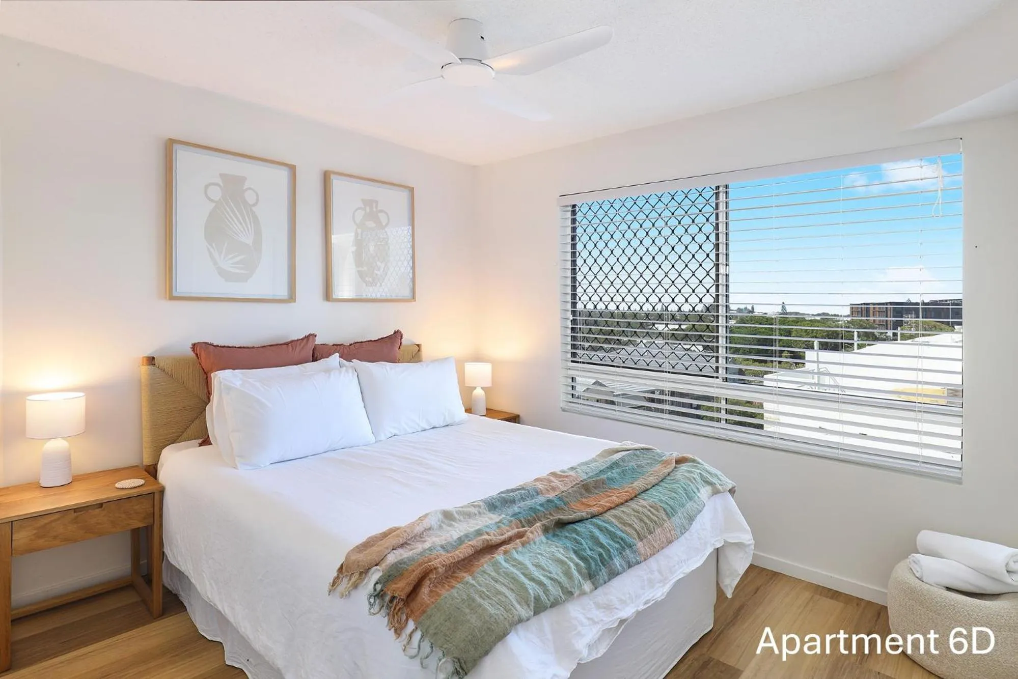 Bed in Beachside Resort Kawana Waters