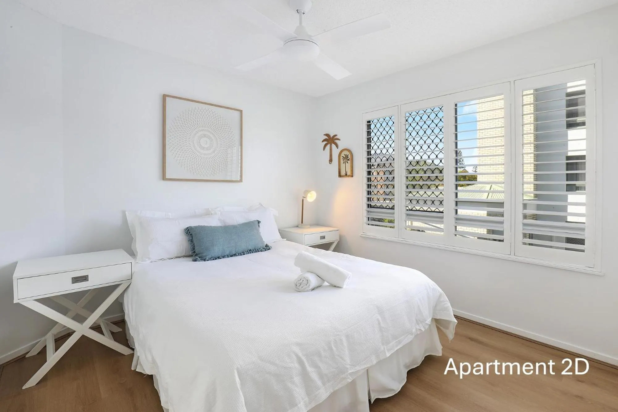 Bed in Beachside Resort Kawana Waters