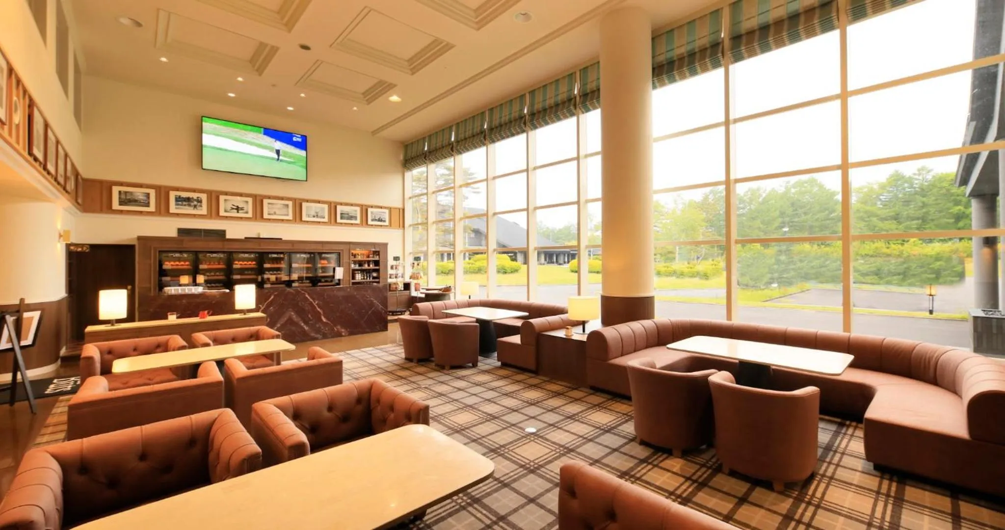 Lounge or bar in Villa the Club Karuizawa