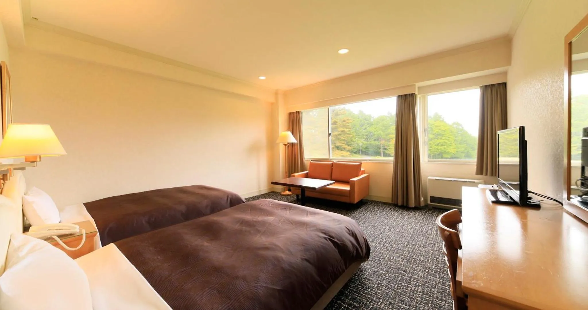 Bed in Villa the Club Karuizawa