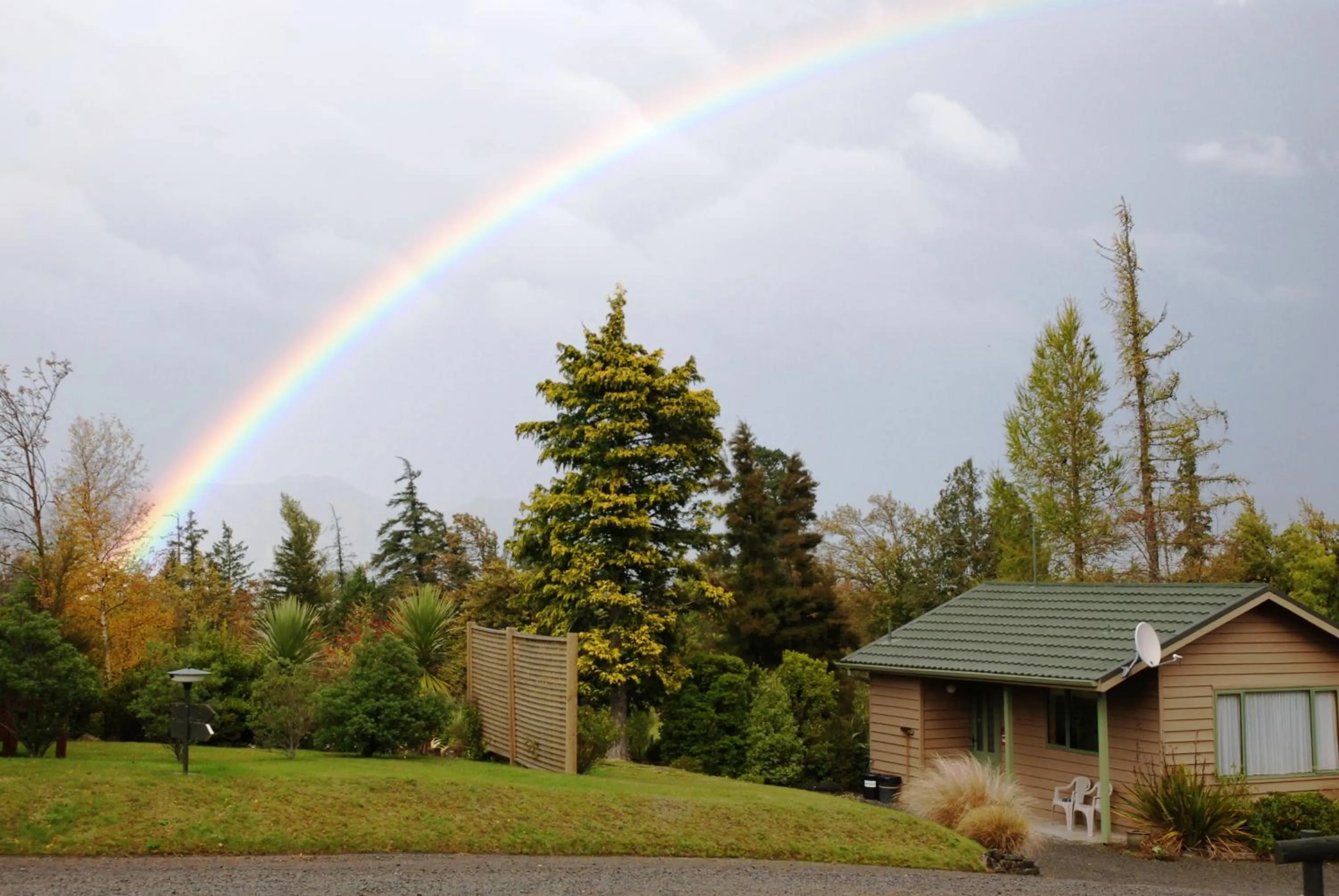 Facade/entrance in The Chalets Motel