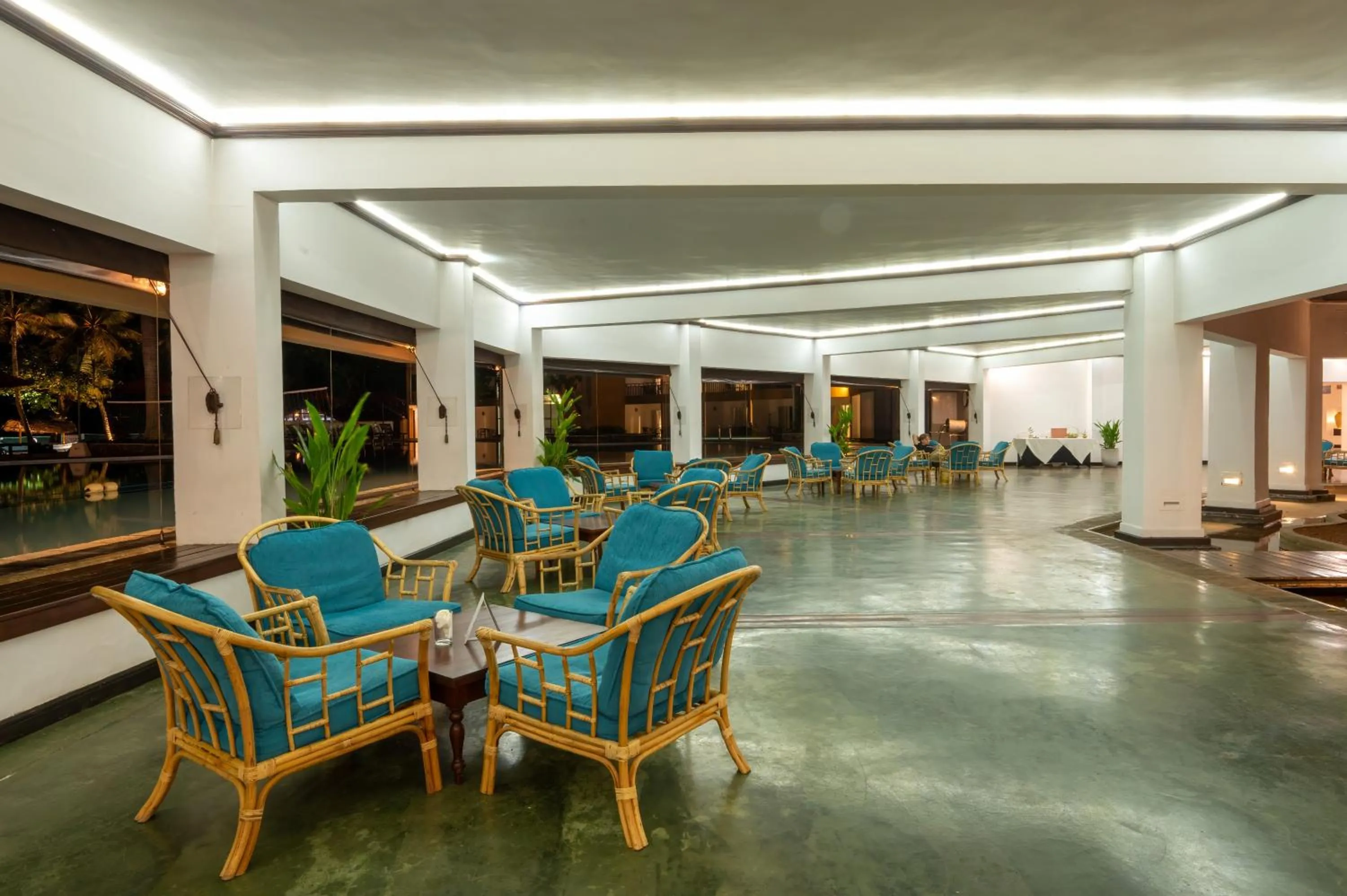 Seating area in The Palms