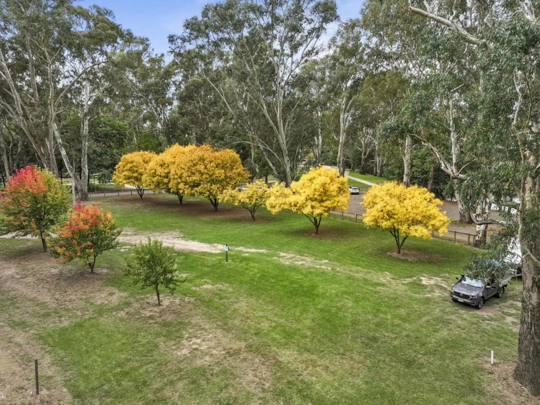 Caravan - single occupancy in BIG4 Tiny Away Escape at Seymour Riverside Caravan - single occupancy in BIG4 Tiny Away Escape at Seymour Riverside