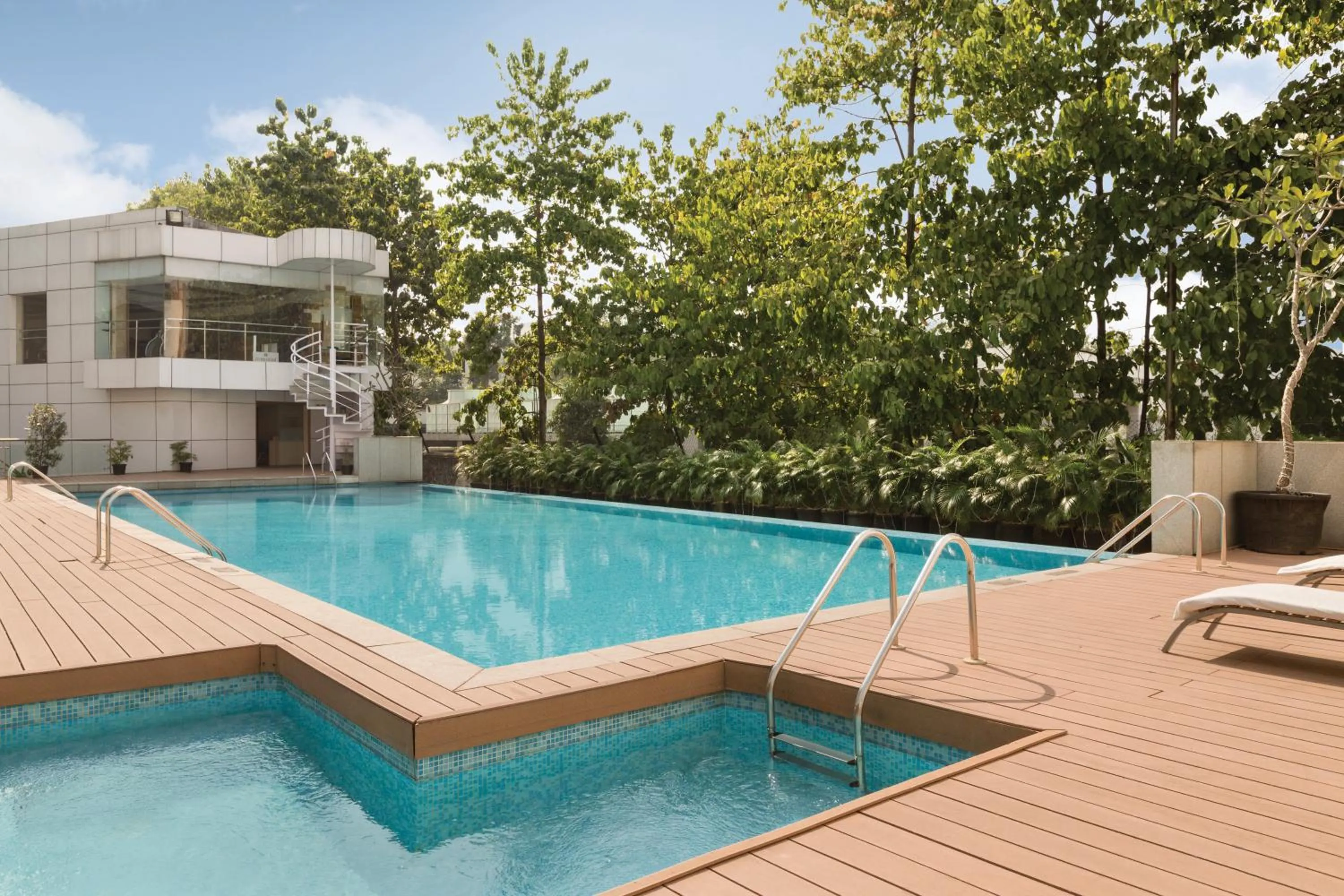 Pool view in Ramada by Wyndham Navi Mumbai