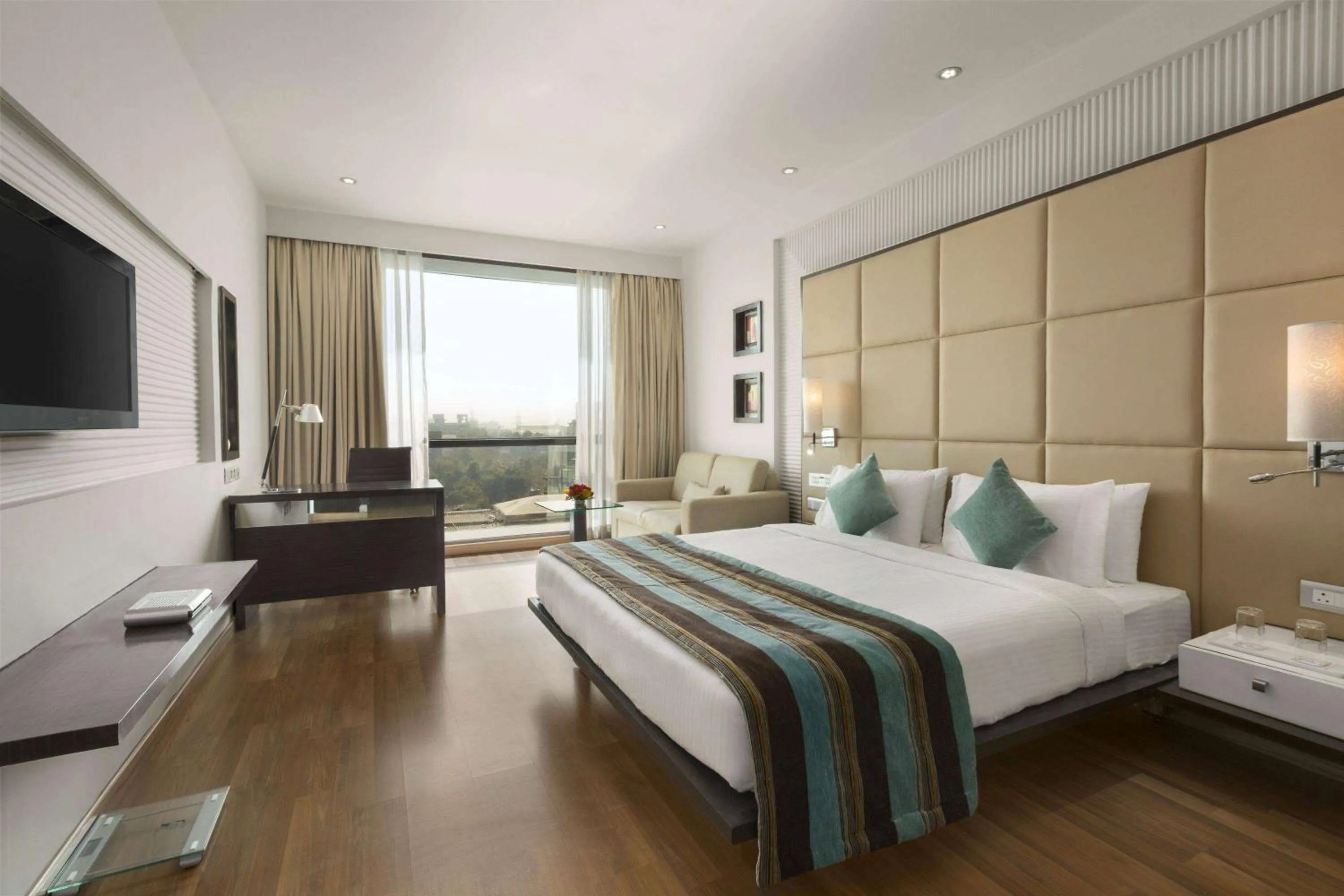 Photo of the whole room, Bed in Ramada by Wyndham Navi Mumbai