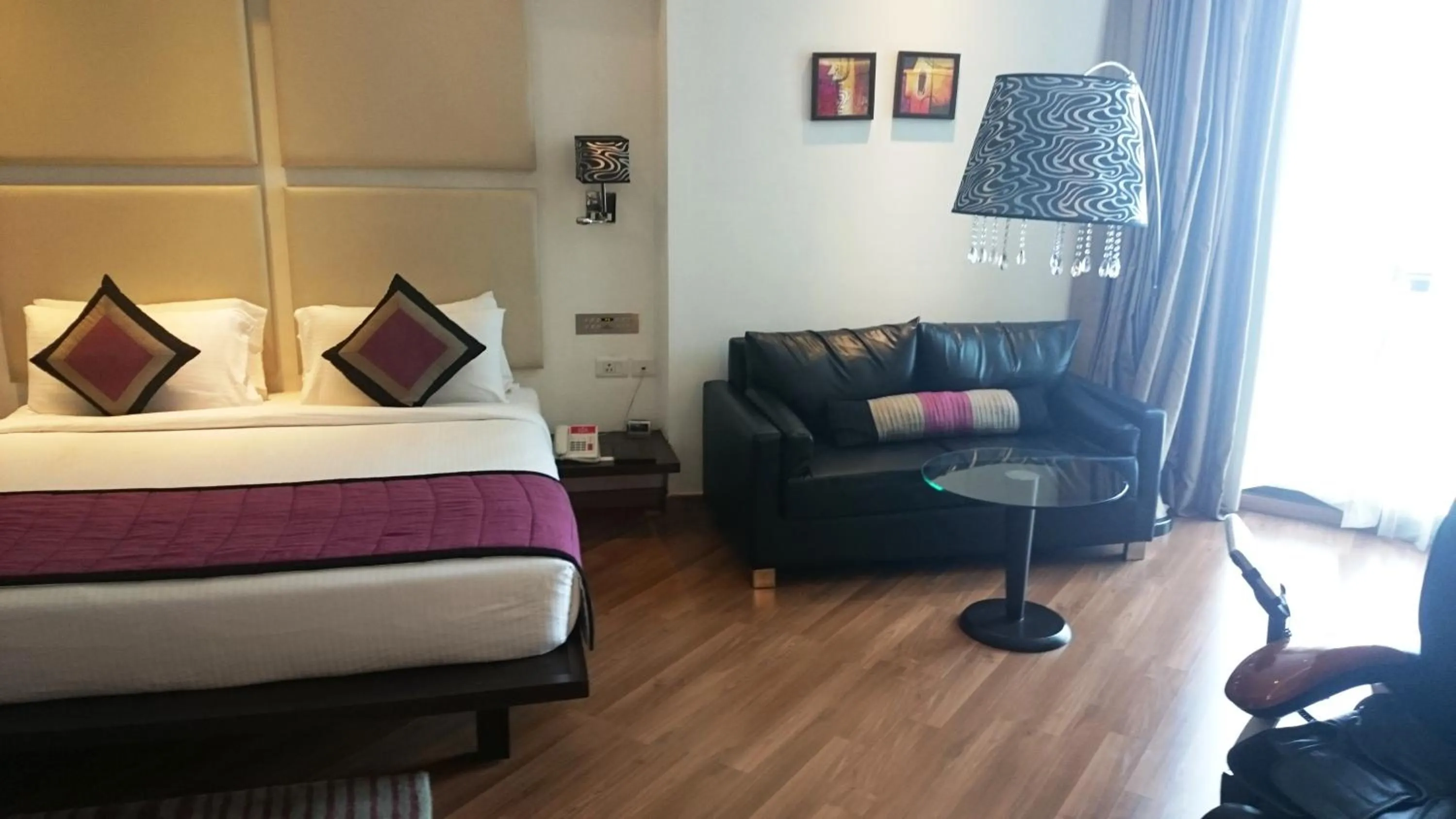 Bedroom, Bed in Ramada by Wyndham Navi Mumbai