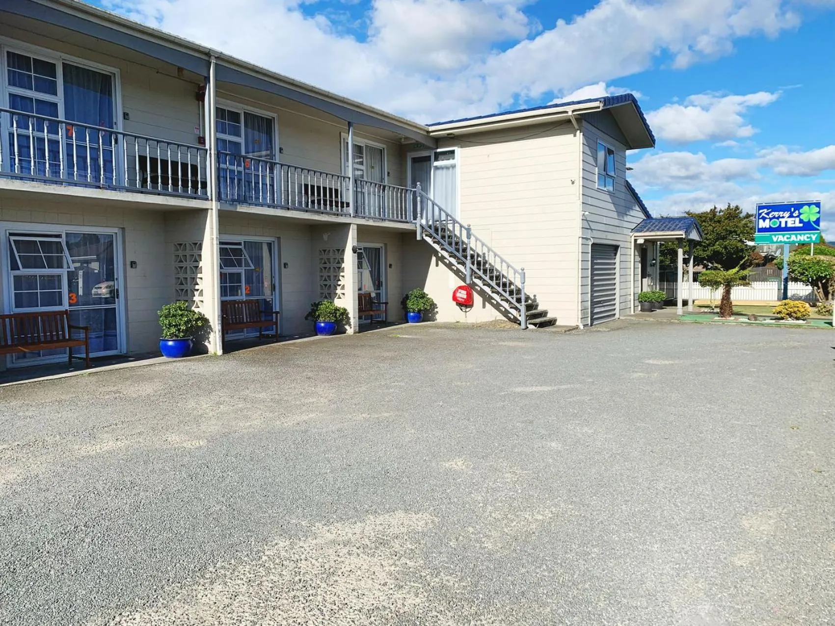 Property building in Kerry's Motel