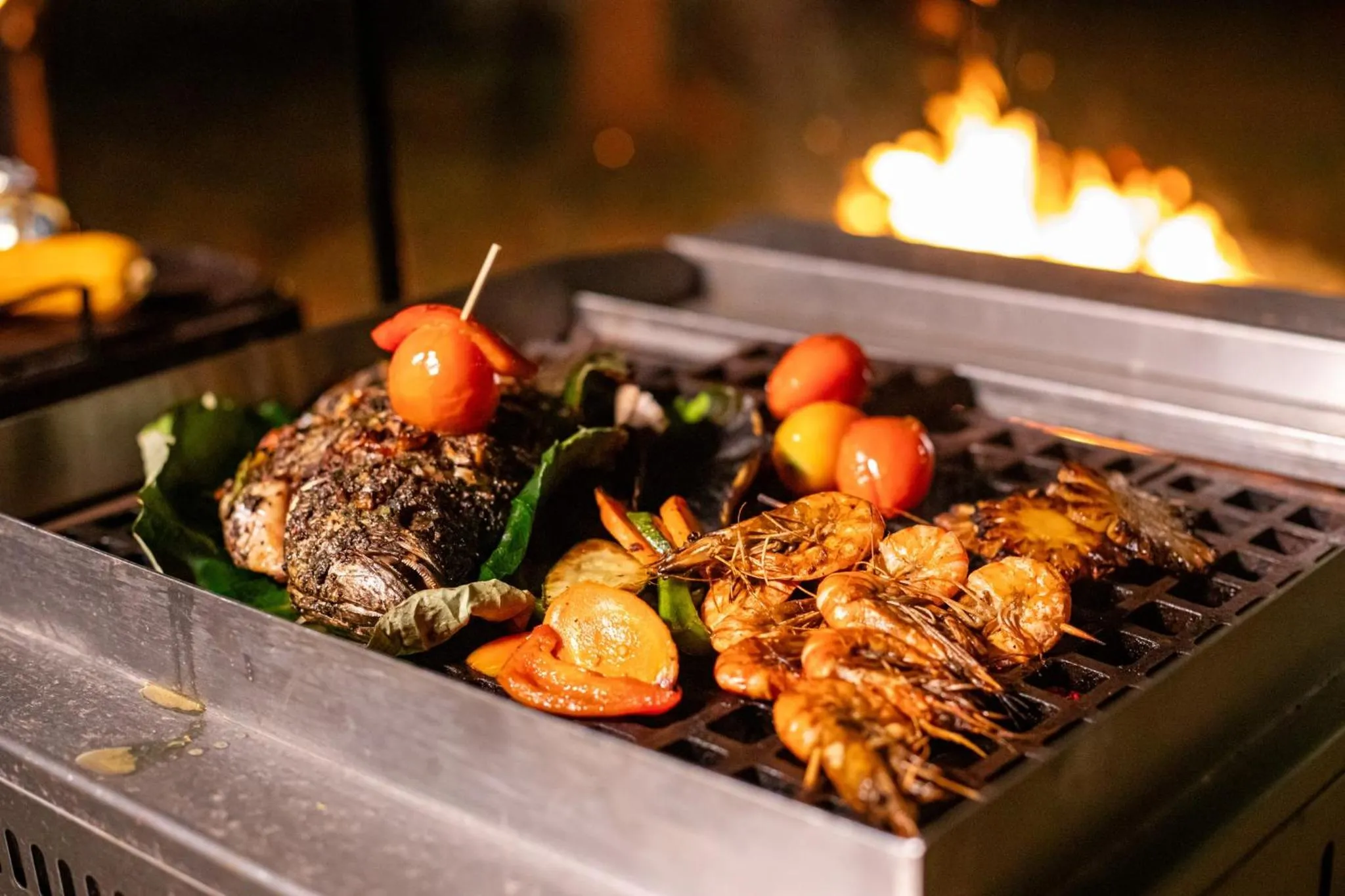 BBQ facilities in Sigiriya Village