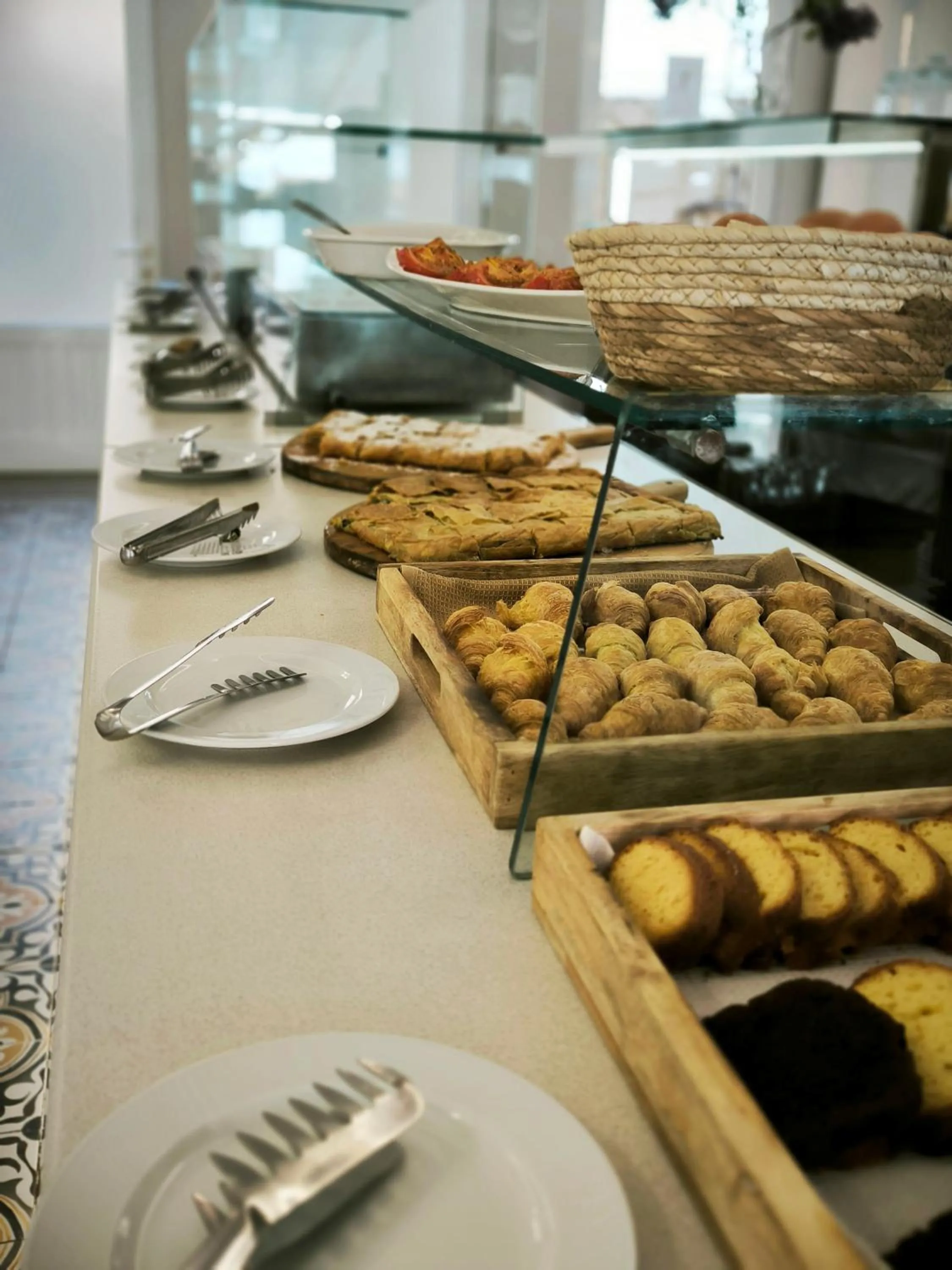 Buffet breakfast in Red Tower Hotel