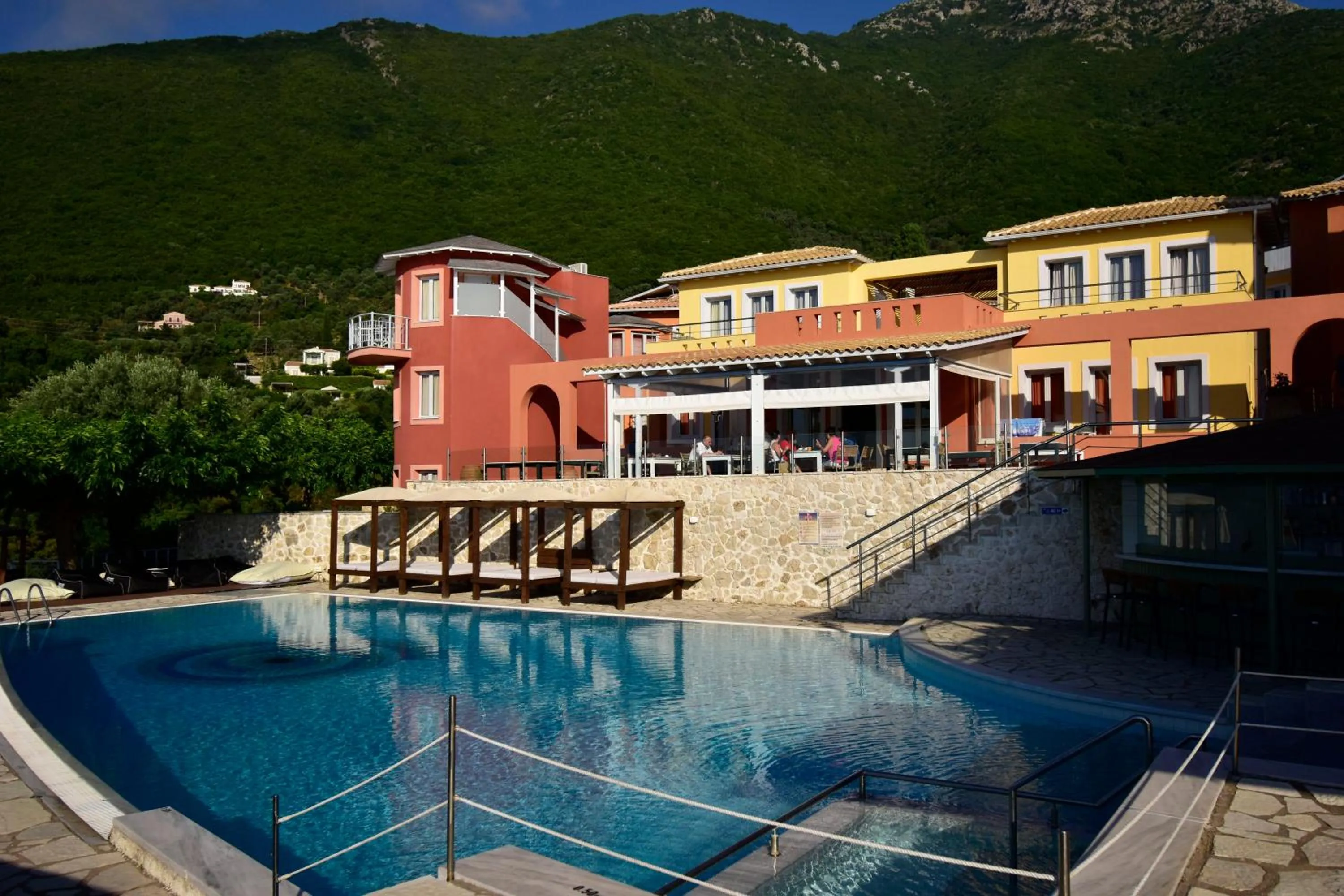 Property building in Red Tower Hotel