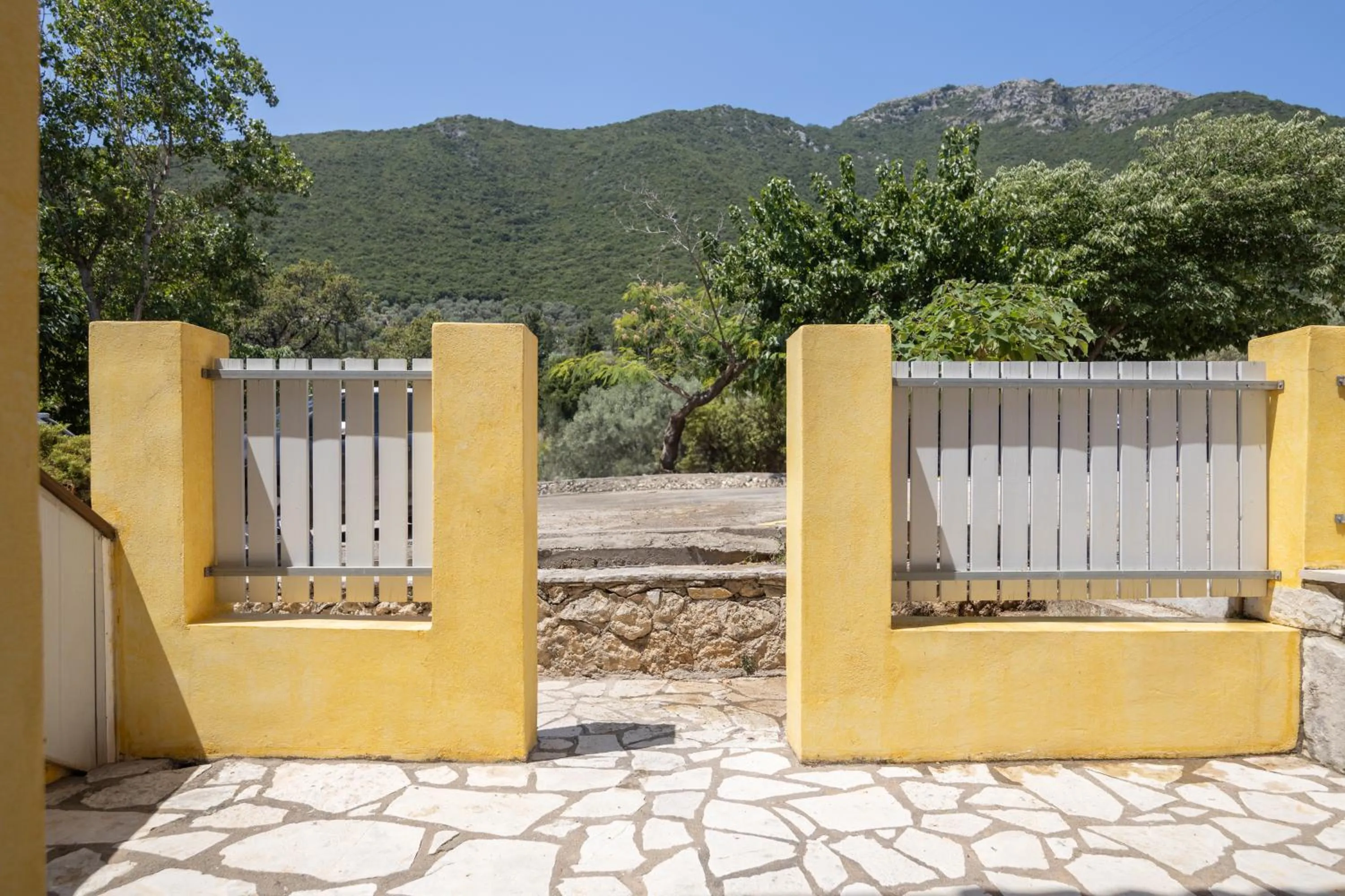 Patio in Red Tower Hotel