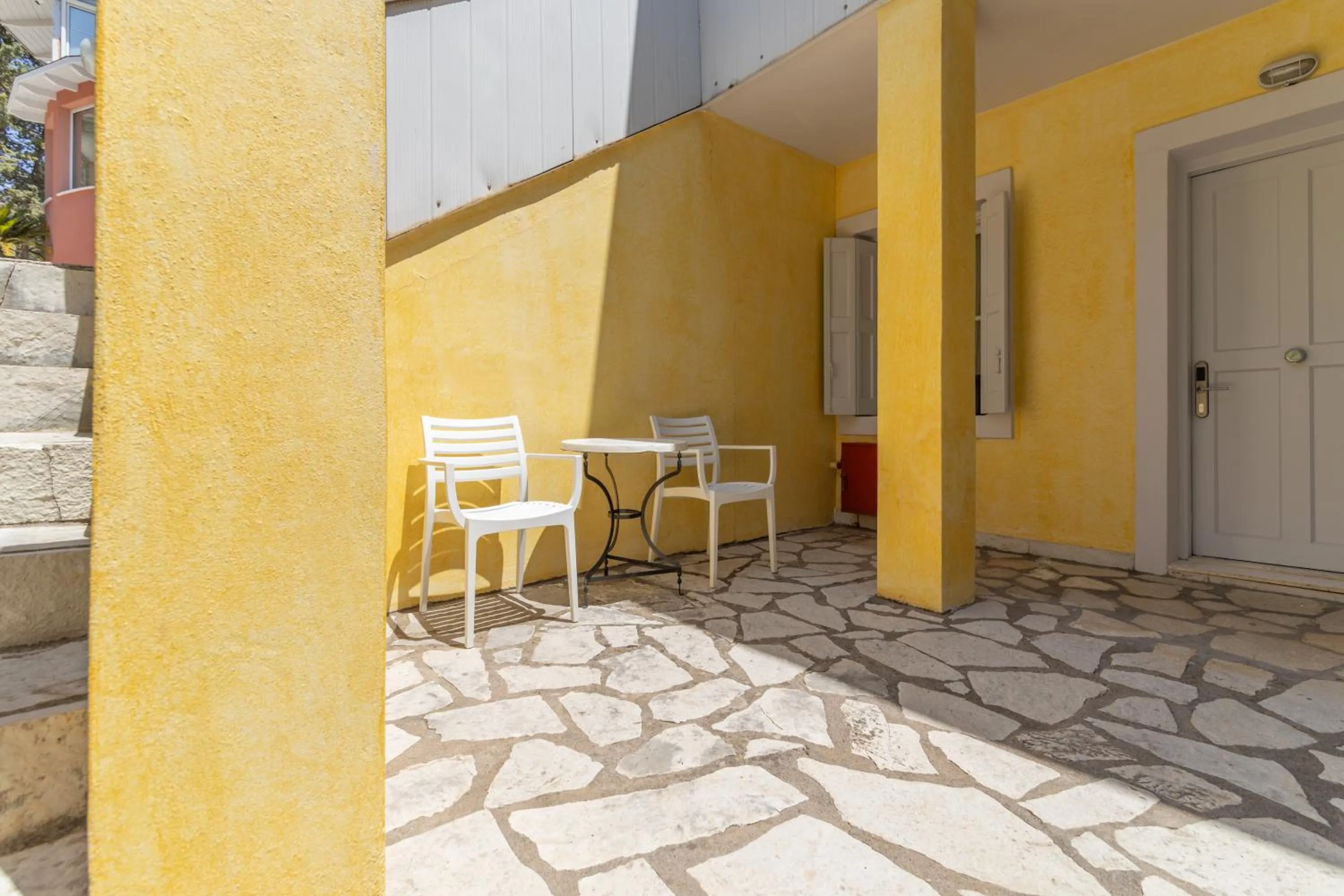 Patio in Red Tower Hotel