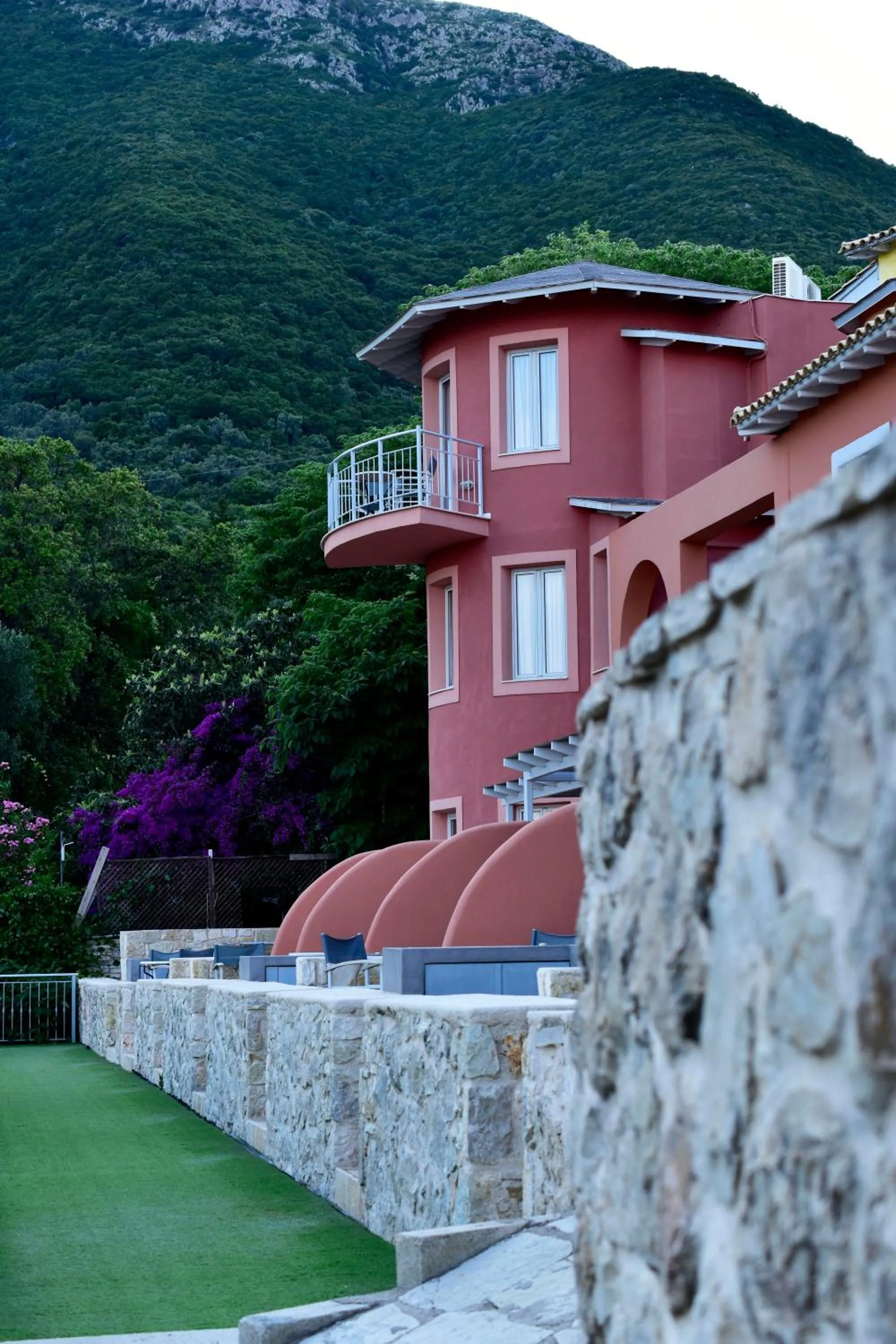 Property building in Red Tower Hotel