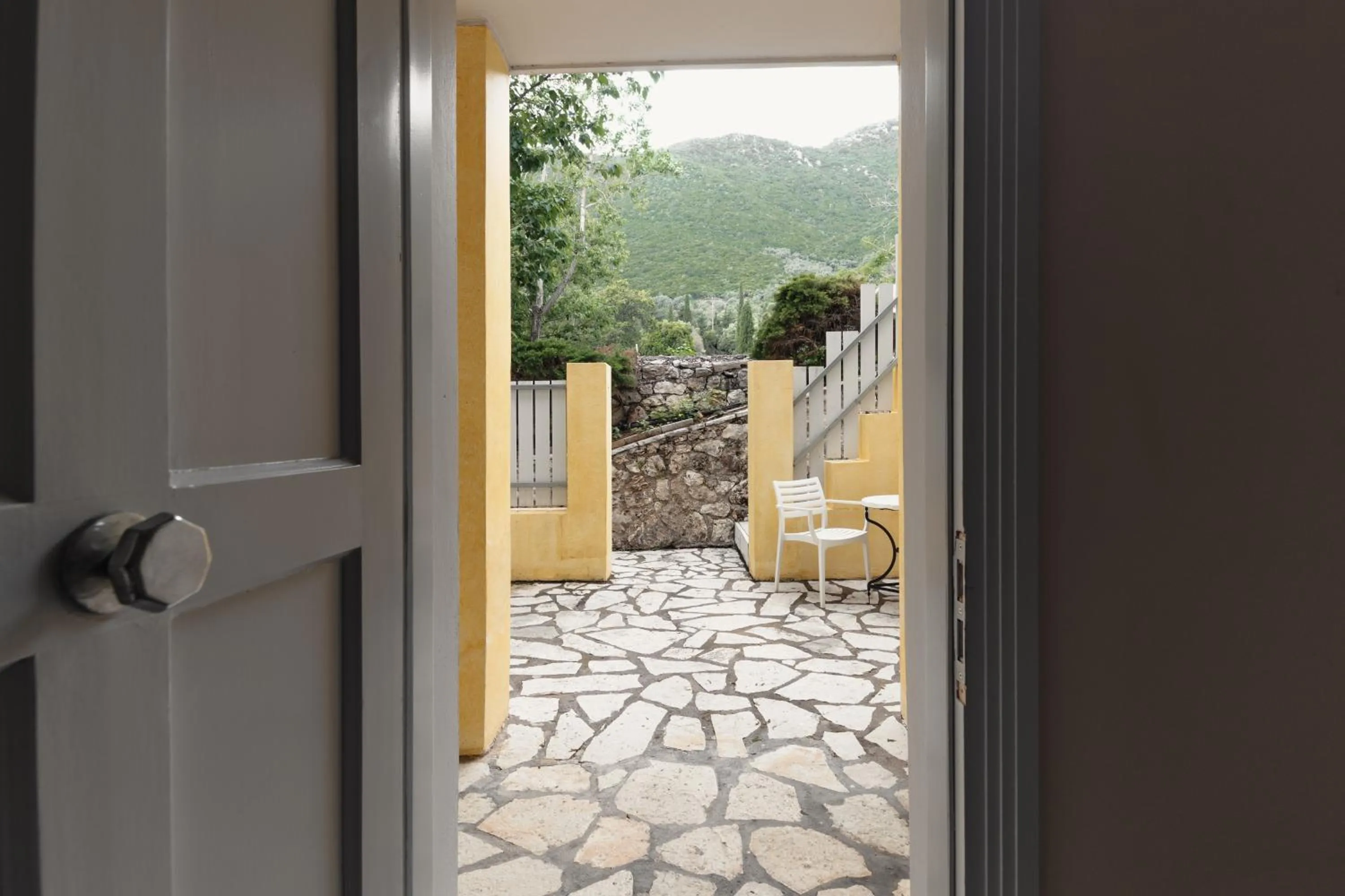 Patio in Red Tower Hotel