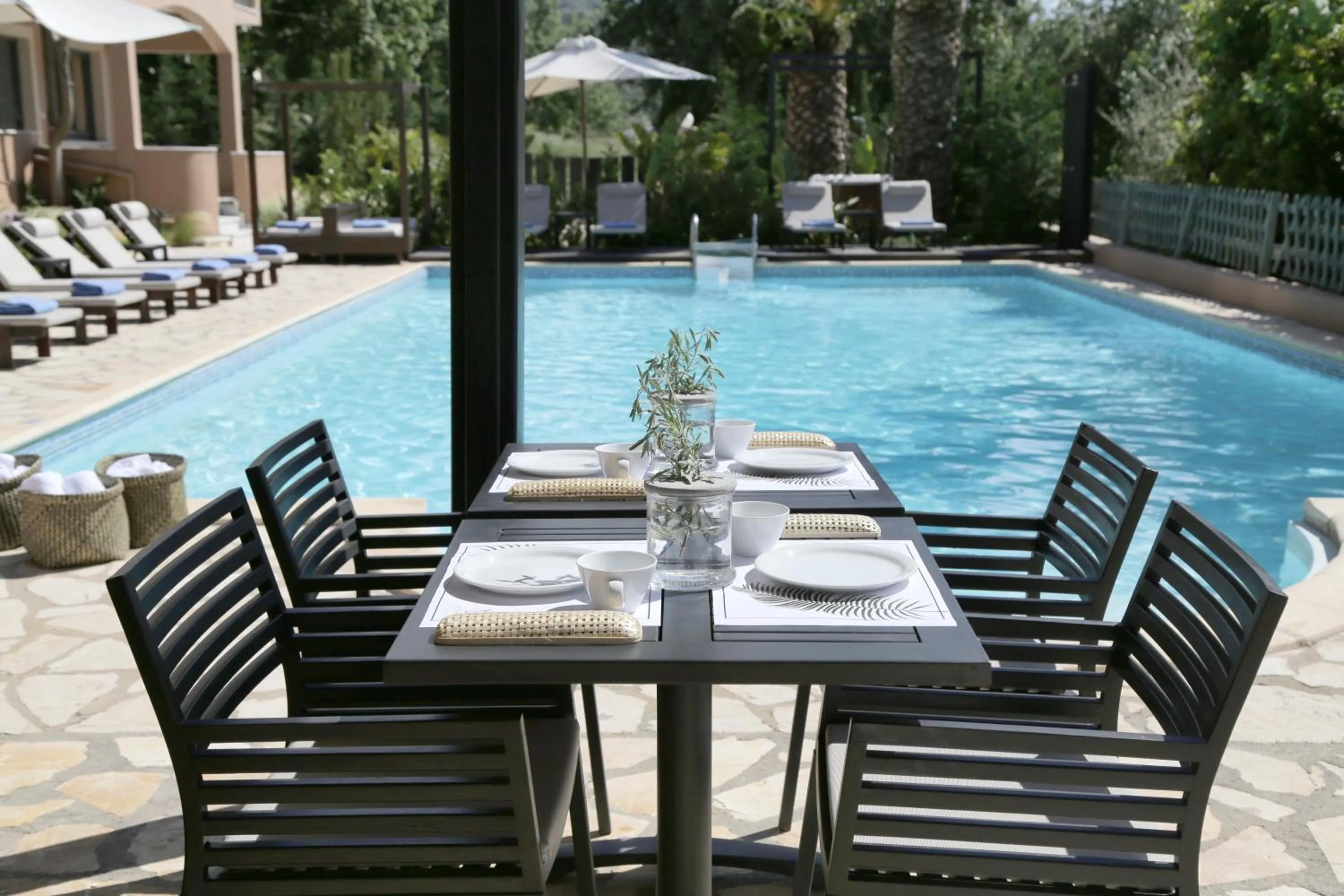 Swimming pool in Lena Mare Boutique Hotel