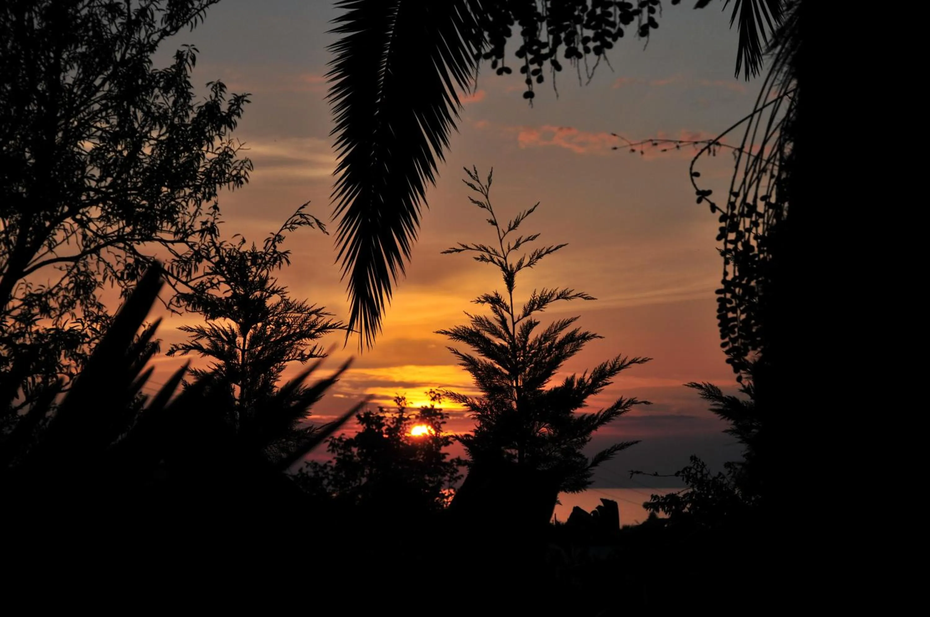 Sunset in Lena Mare Boutique Hotel