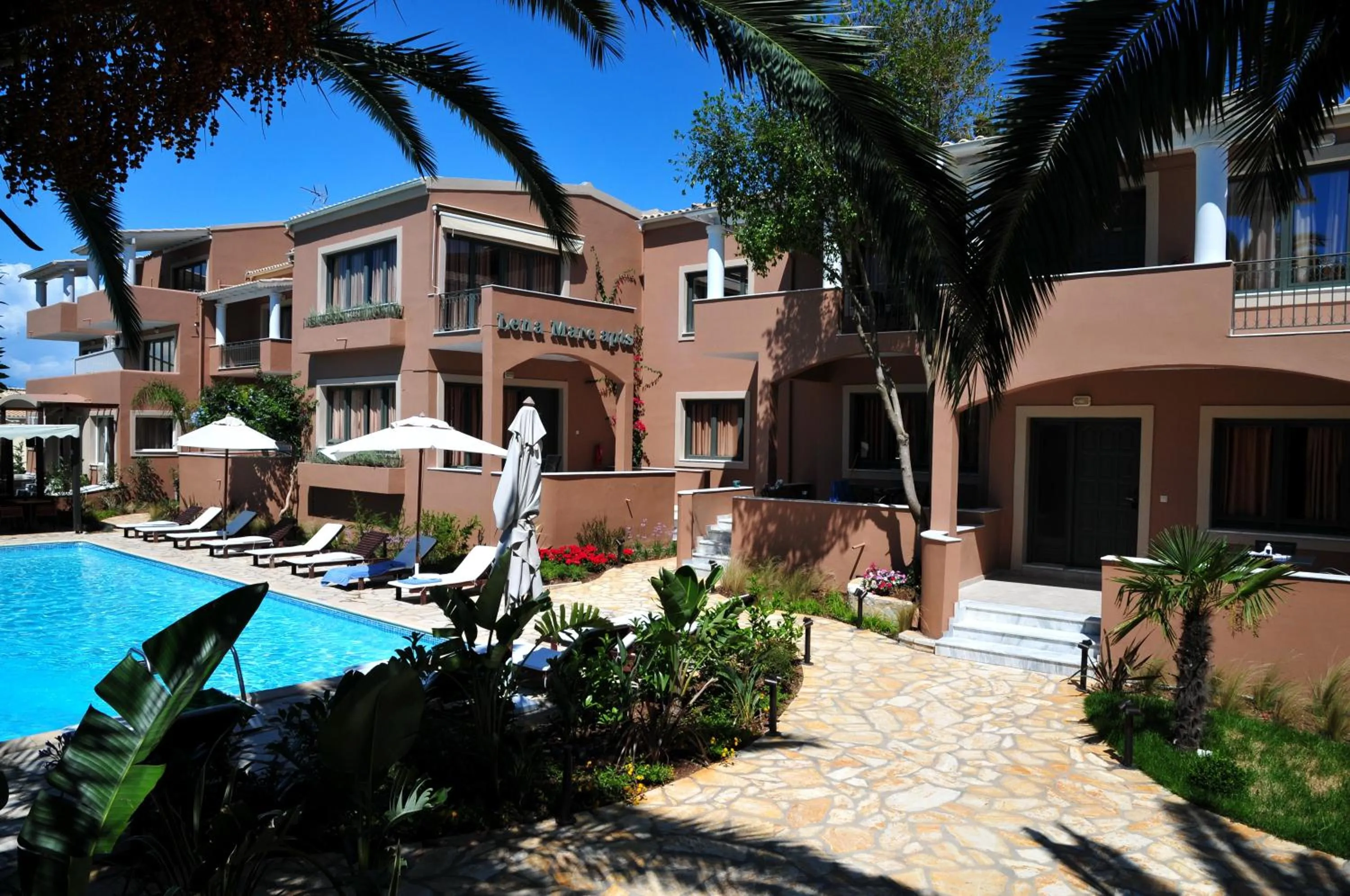 Facade/entrance in Lena Mare Boutique Hotel