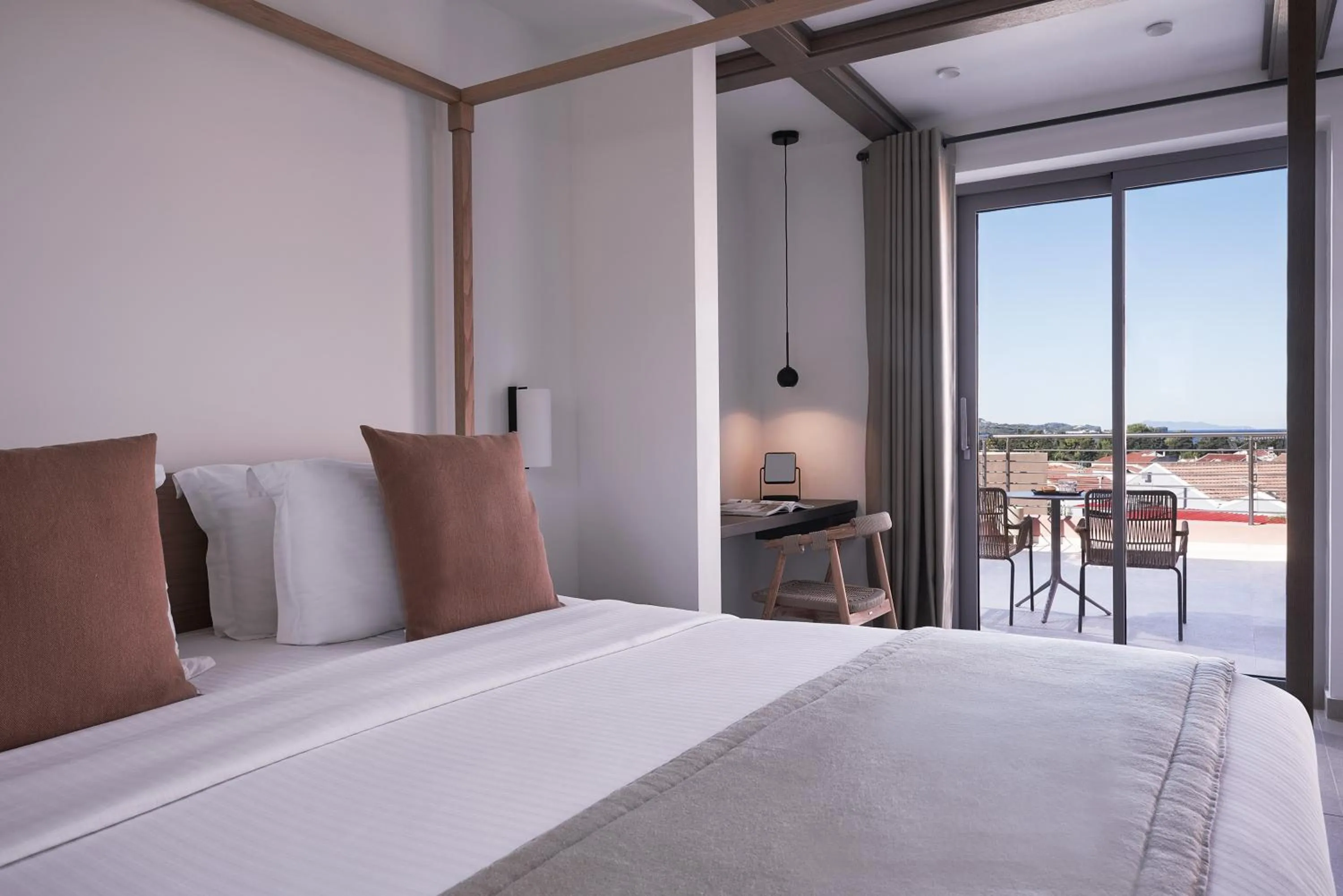 Balcony/Terrace, Bed in Lena Mare Boutique Hotel