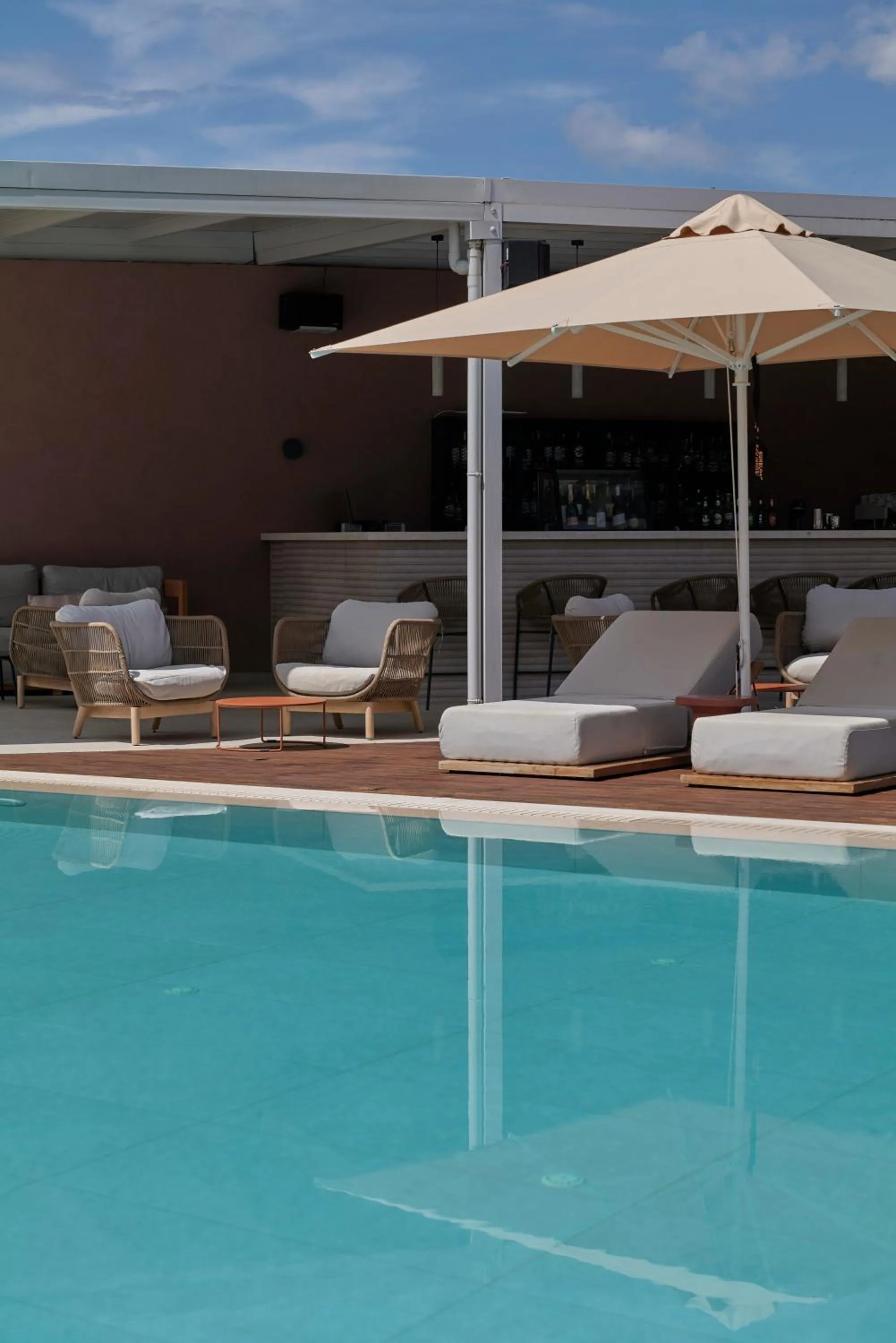 Swimming pool in Lena Mare Boutique Hotel