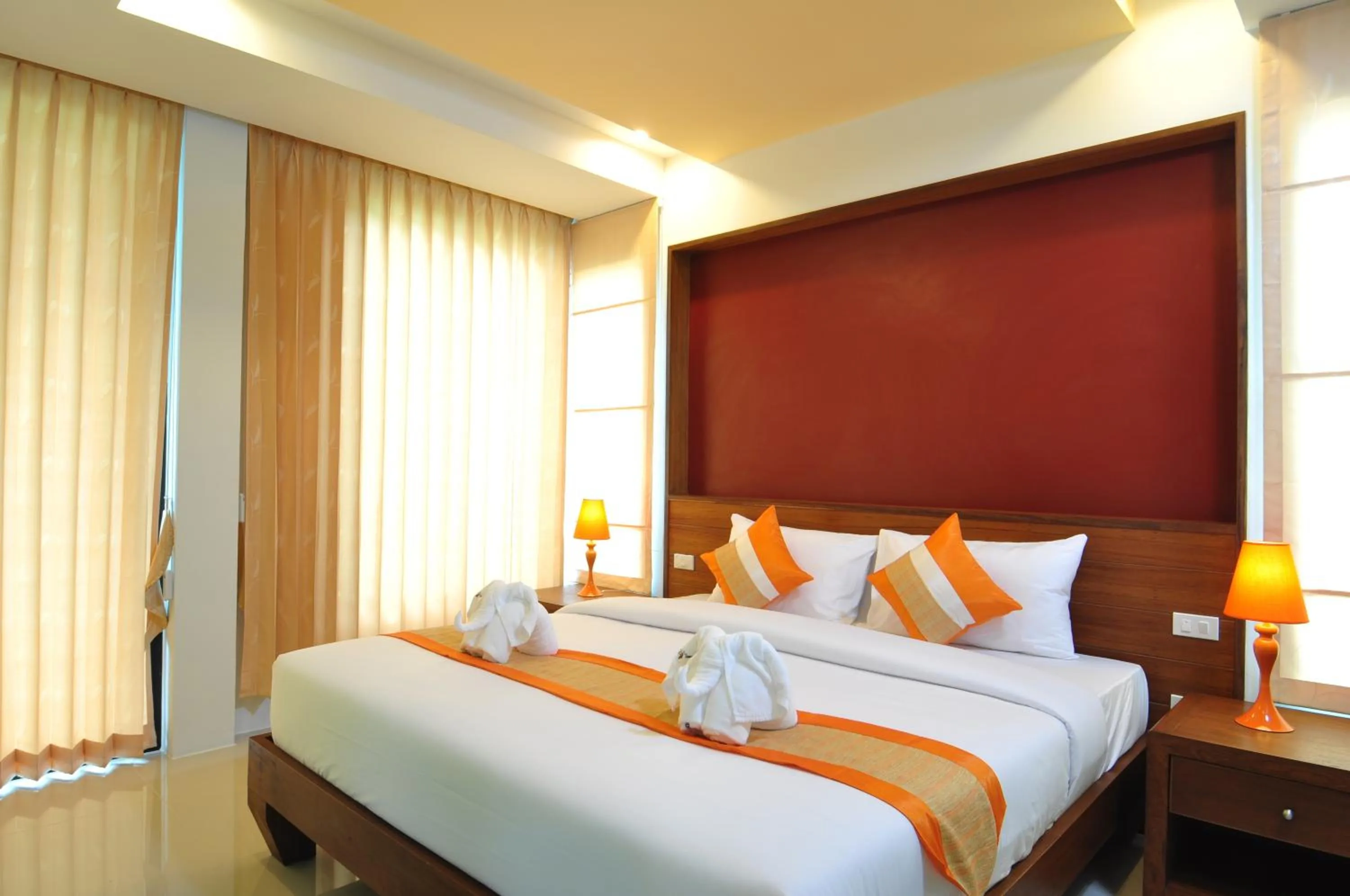 Bedroom, Bed in Samui Honey Tara Villa Residence