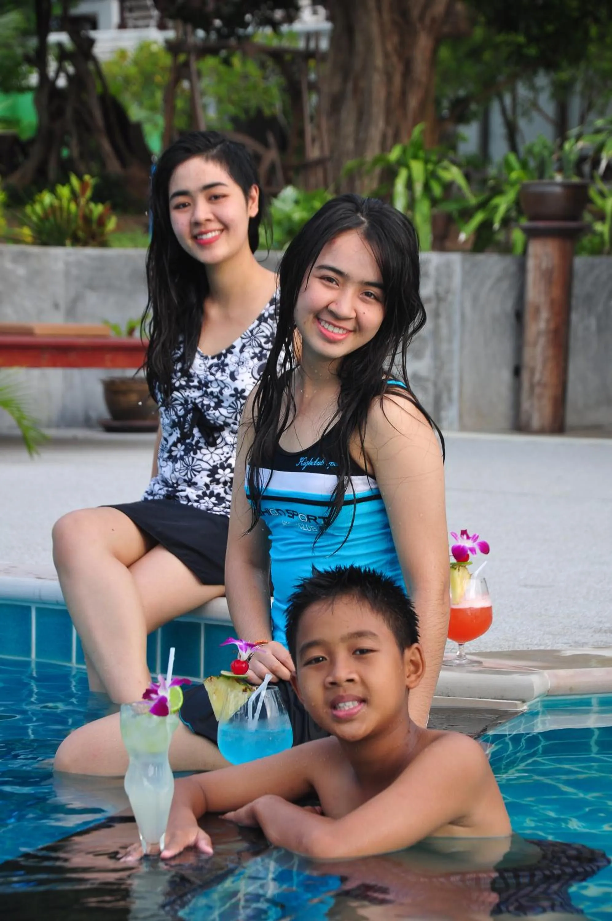 Swimming pool in Samui Honey Tara Villa Residence