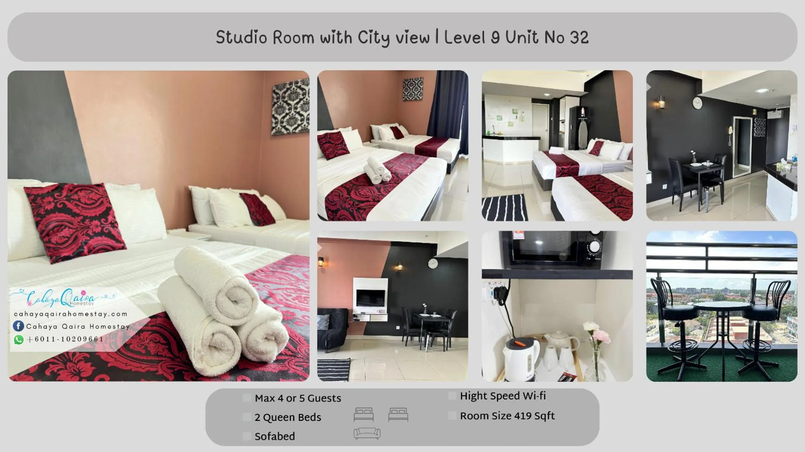 Bedroom, Bed in Cahaya Qaira Homestay @ D'Perdana Kota Bharu