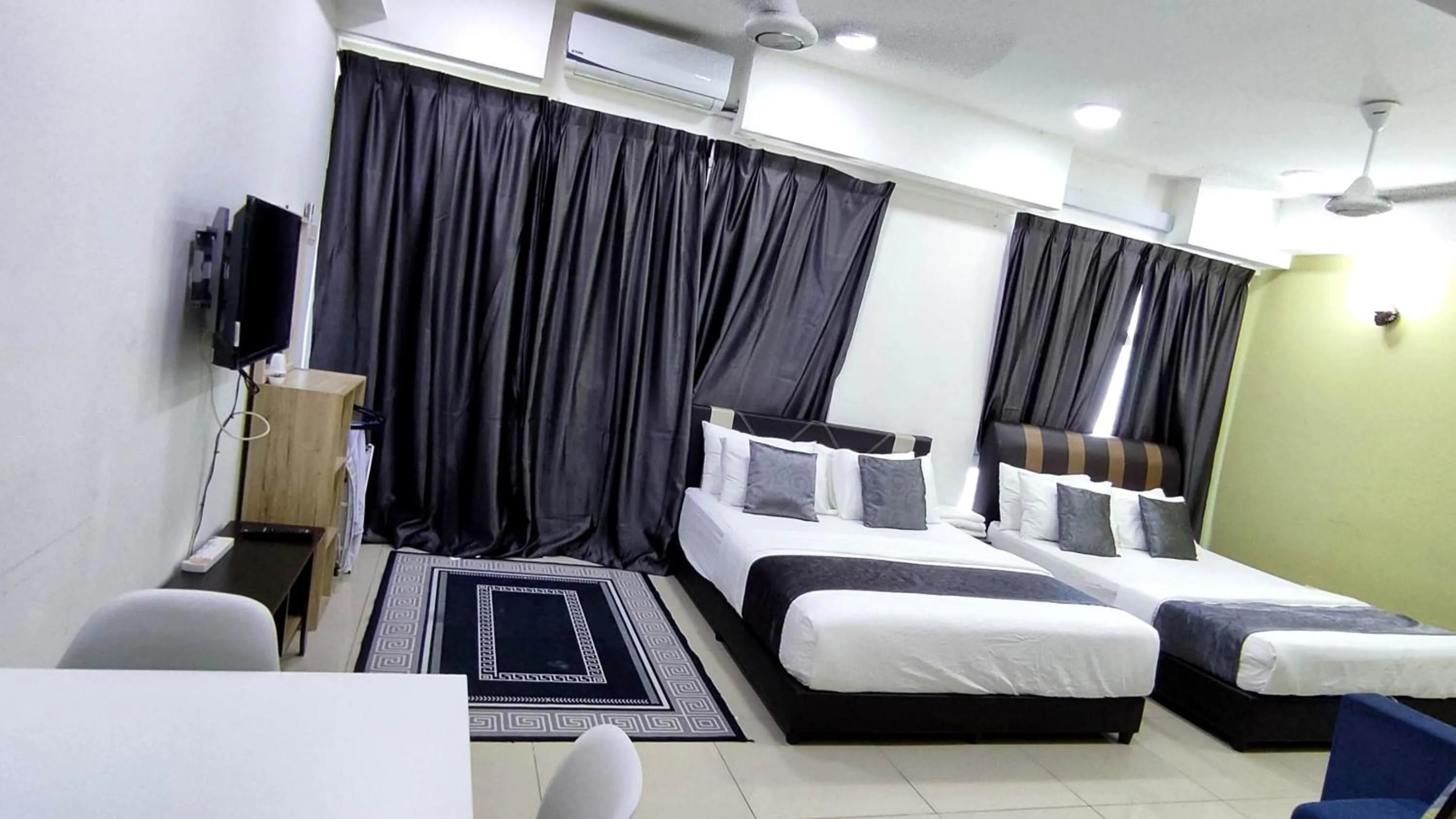 Bed in Cahaya Qaira Homestay @ D'Perdana Kota Bharu