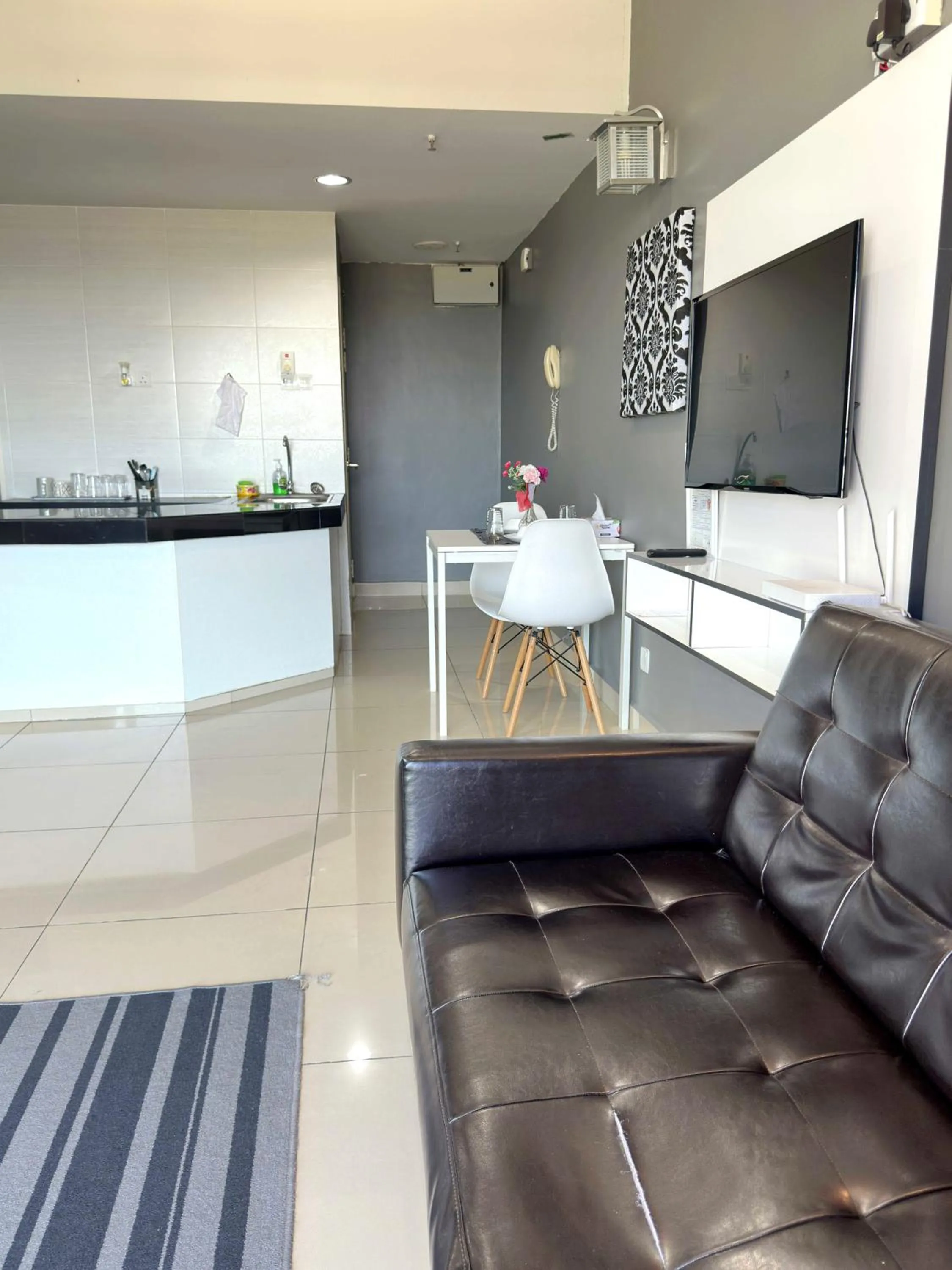 Seating area in Cahaya Qaira Homestay @ D'Perdana Kota Bharu