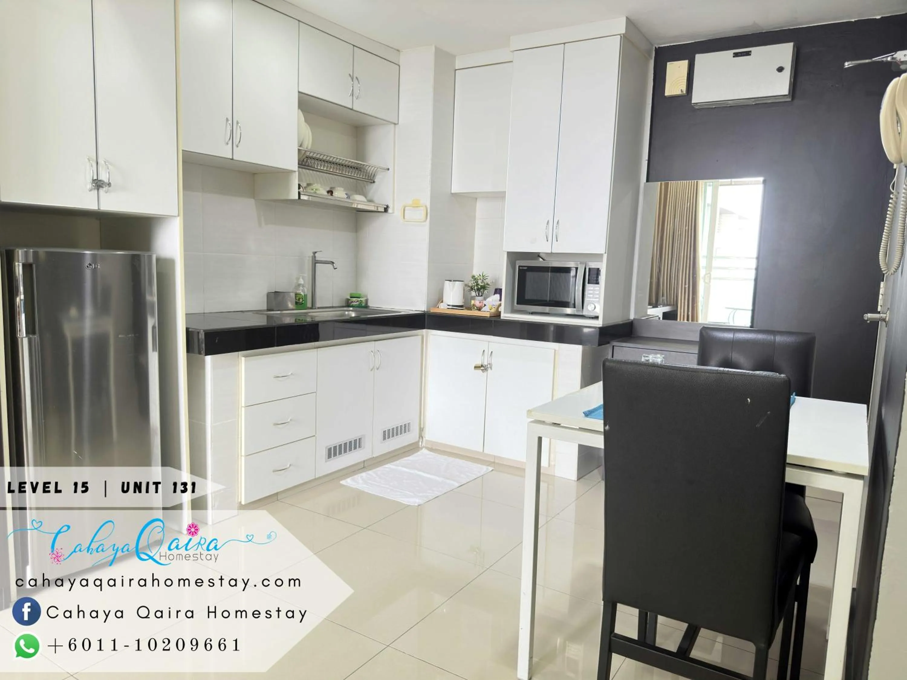 Dining area in Cahaya Qaira Homestay @ D'Perdana Kota Bharu