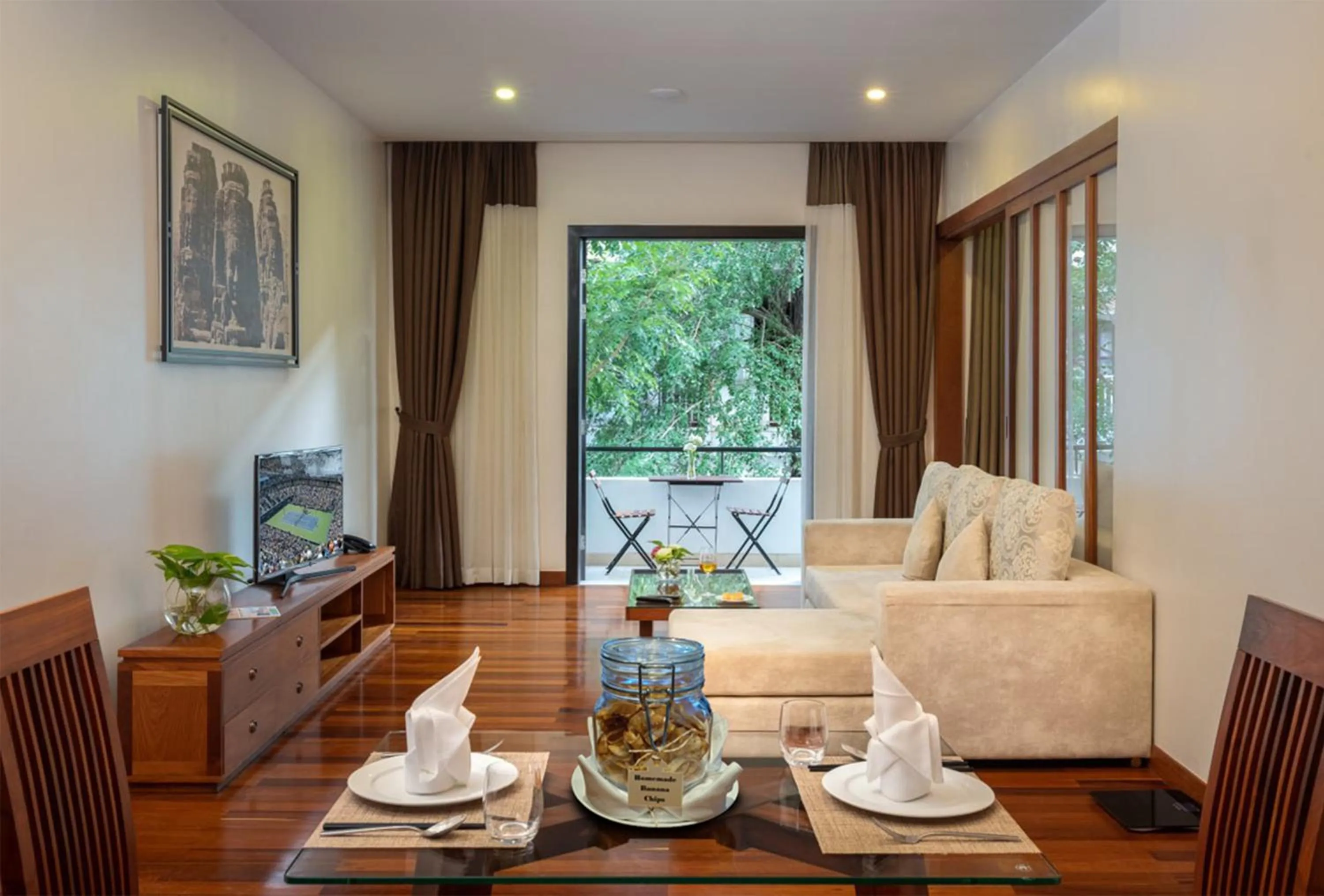 Balcony/Terrace in Koulen Hotel