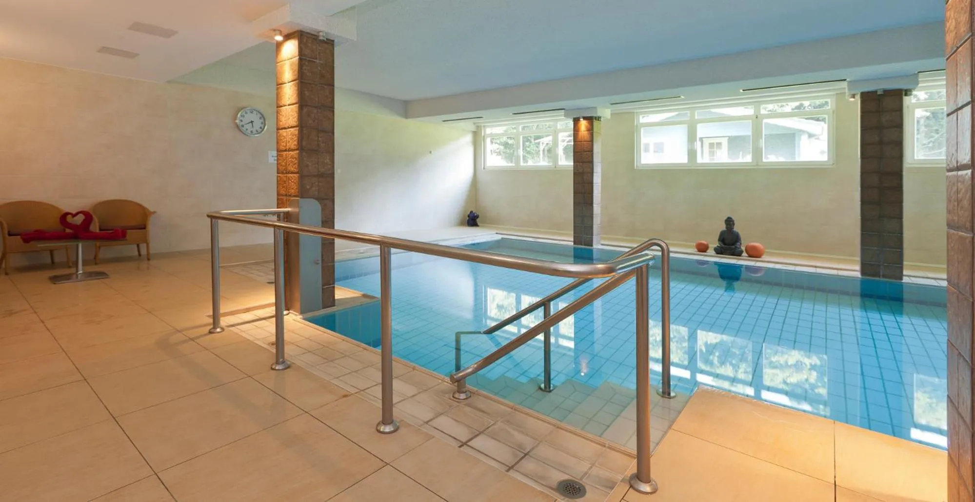 Swimming pool in Michels Hanseatic Hotel Norderney