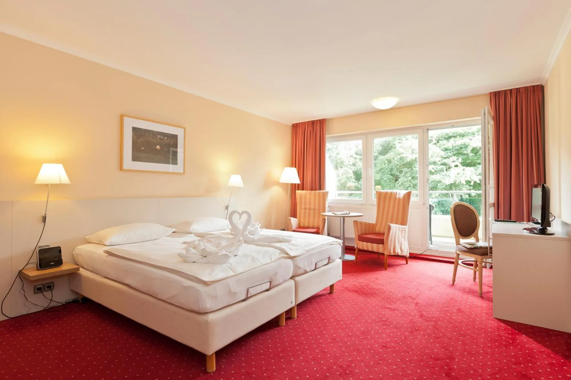 Day, Bed in Michels Hanseatic Hotel Norderney