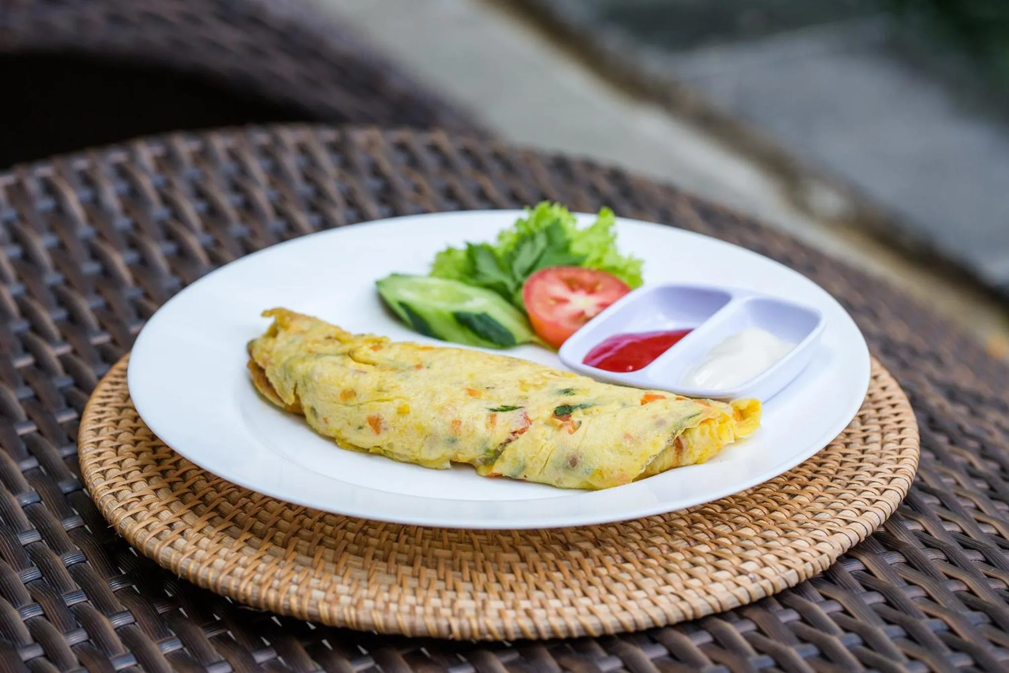 Breakfast in Tamyang Ubud Villas