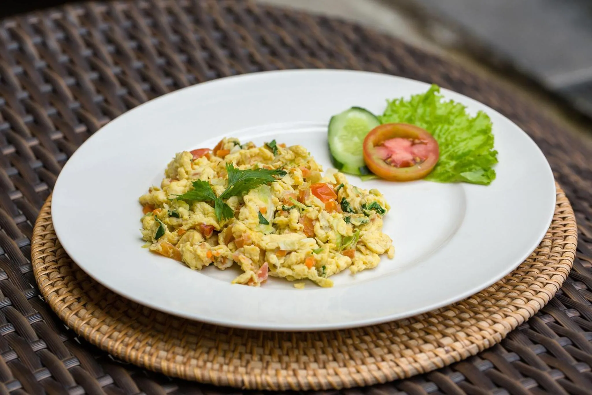 Breakfast in Tamyang Ubud Villas