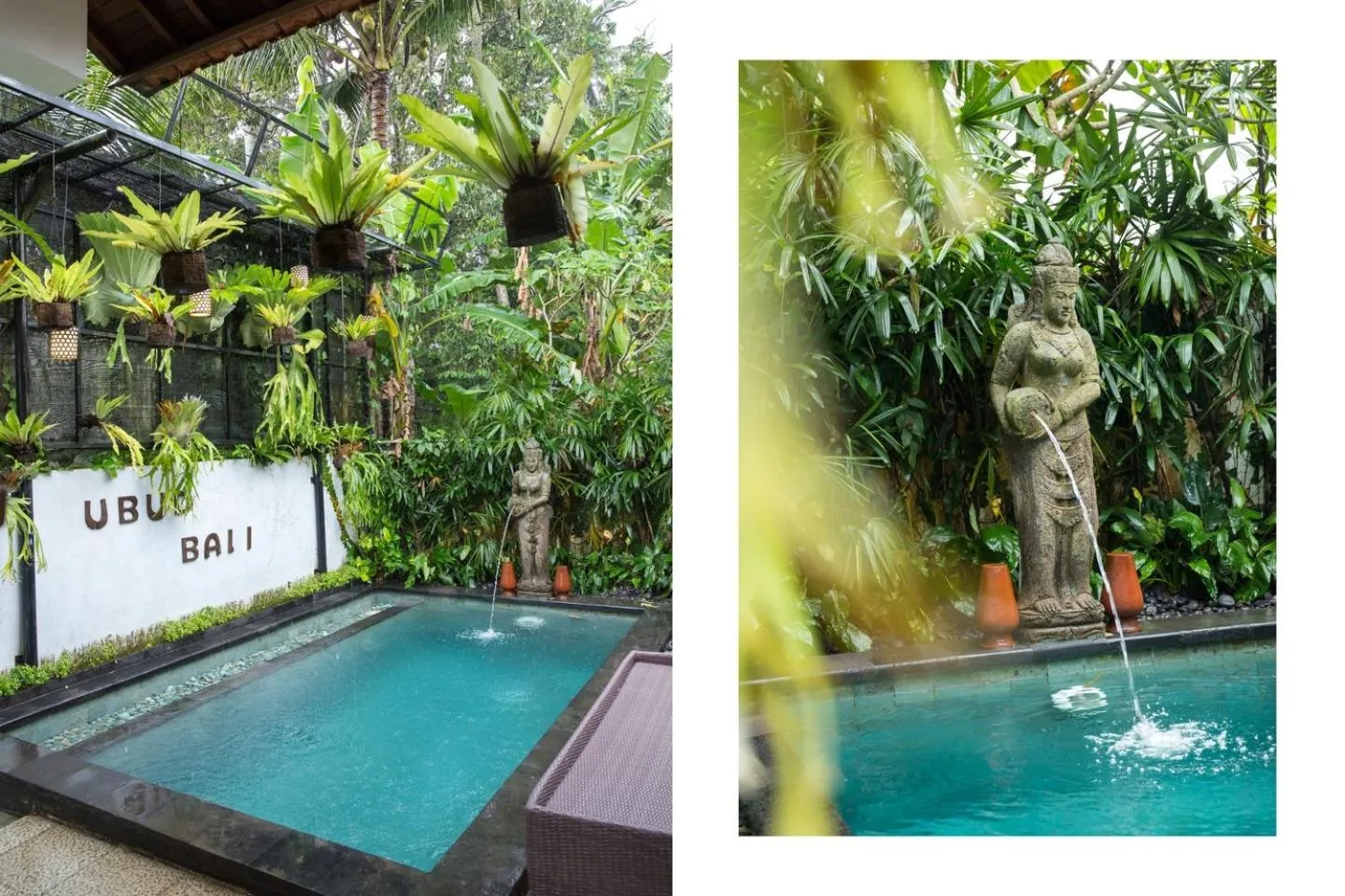 Pool view in Tamyang Ubud Villas