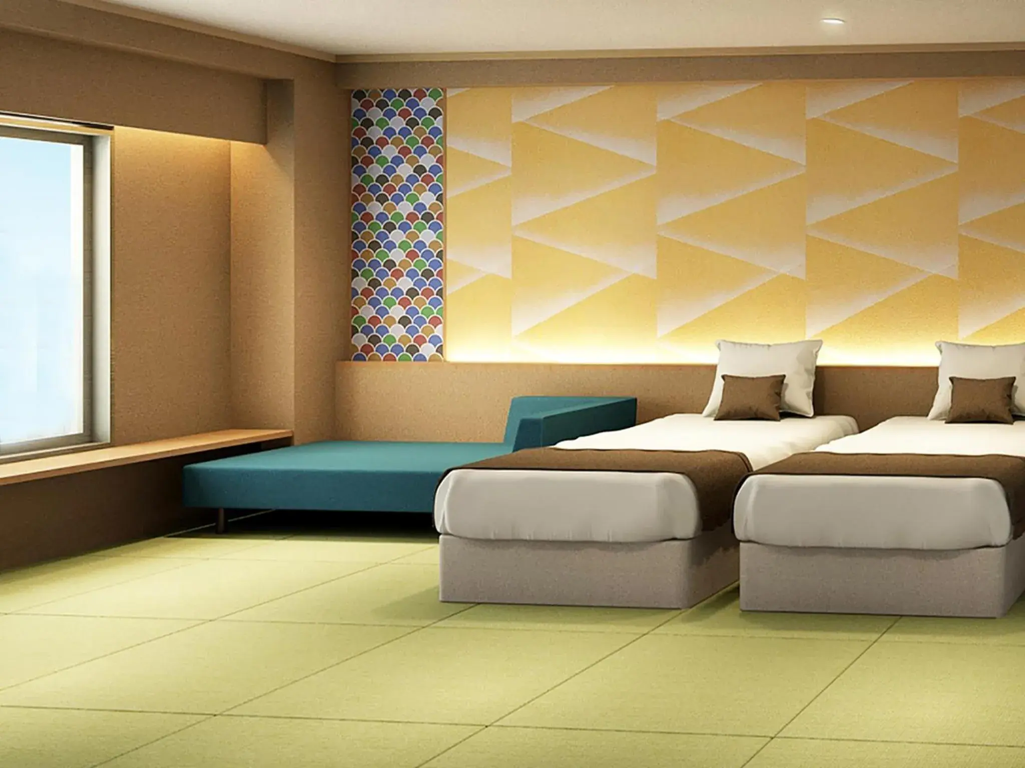 Superior Twin Room with Sauna in Hakonenomori Okada Superior Twin Room with Sauna in Hakonenomori Okada