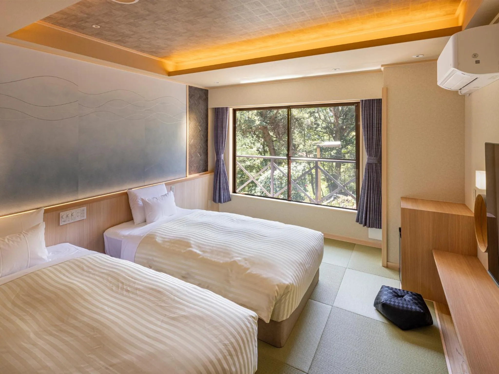 Photo of the whole room, Bed in Hakonenomori Okada