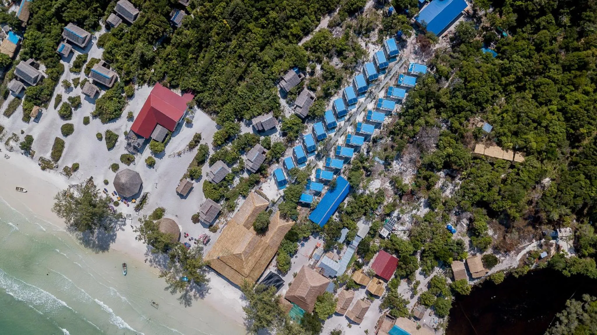 Bird's eye view in Sara Resort