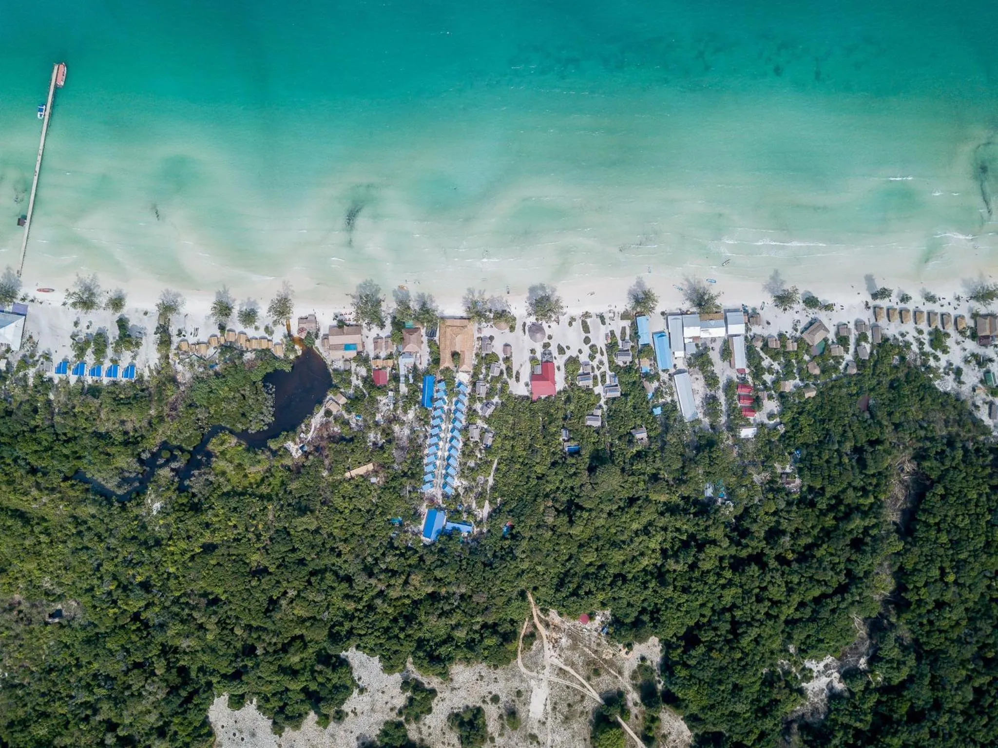 Bird's eye view in Sara Resort