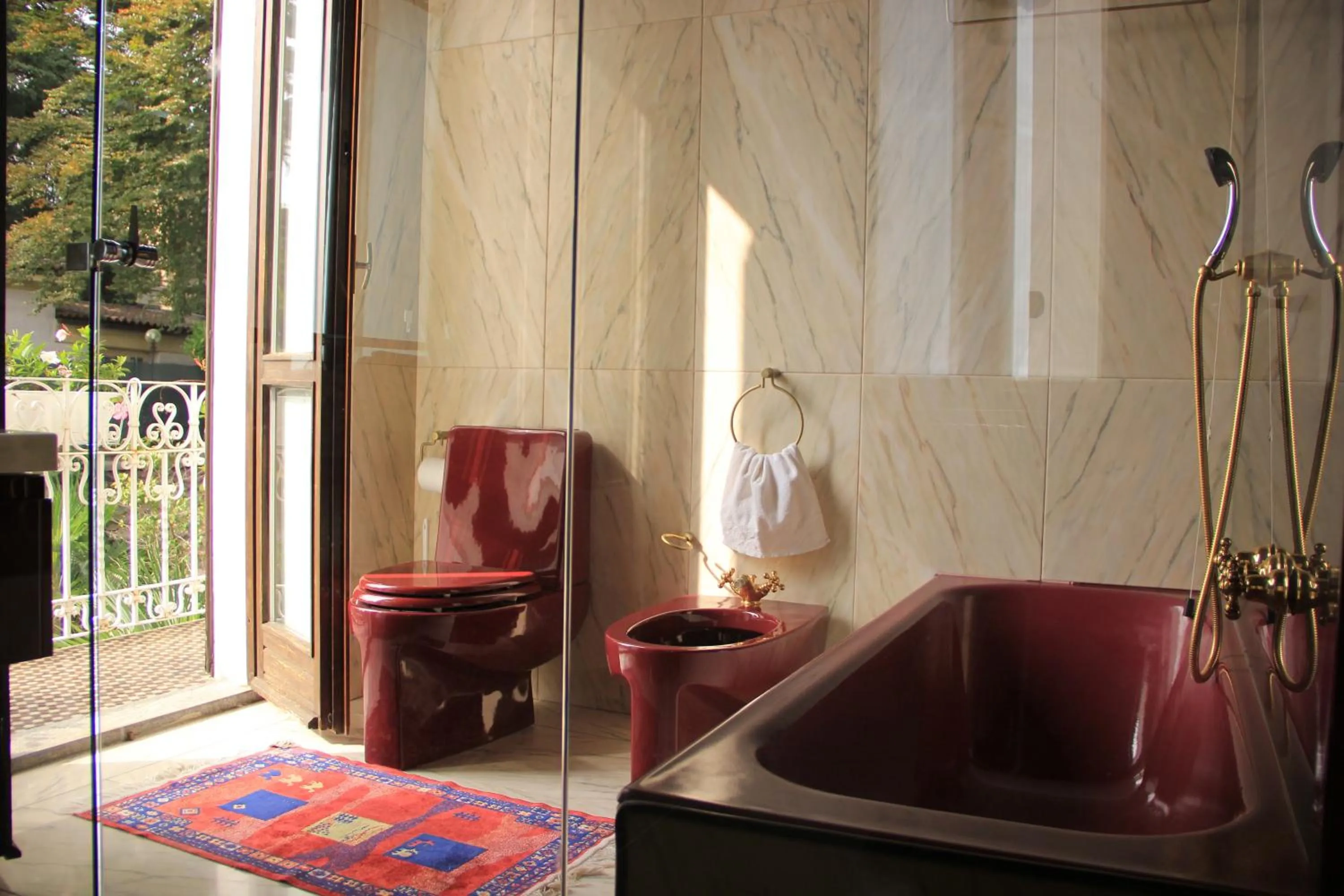 Bathroom in B&B VILLA ADRIANA Varese - camere e appartamenti