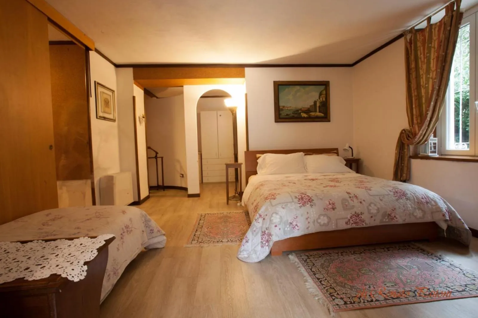 Bedroom, Bed in B&B VILLA ADRIANA Varese - camere e appartamenti